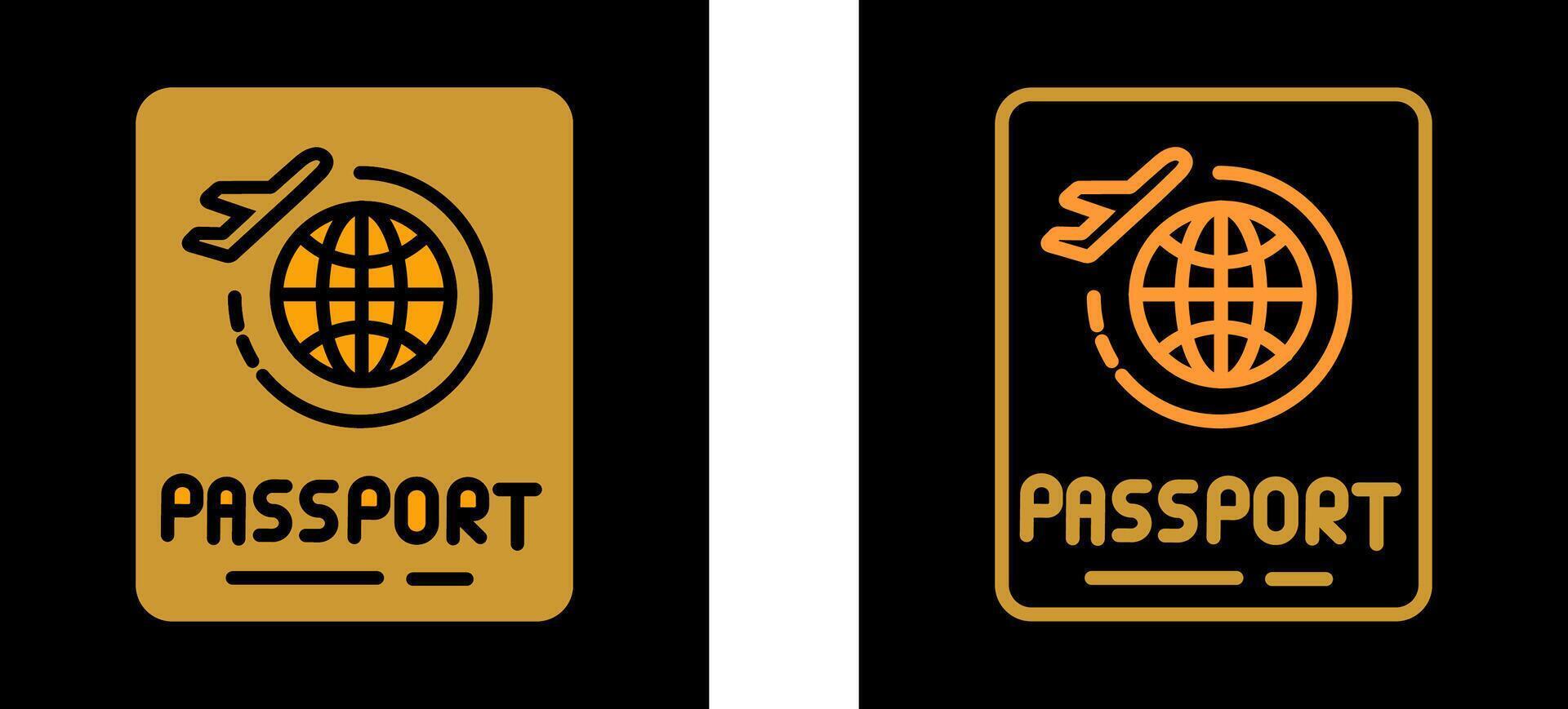 Passport Vector Icon