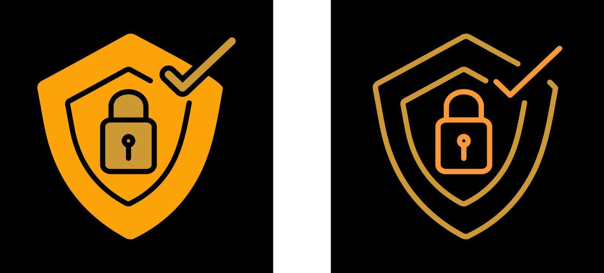 Verified Protection Vector Icon