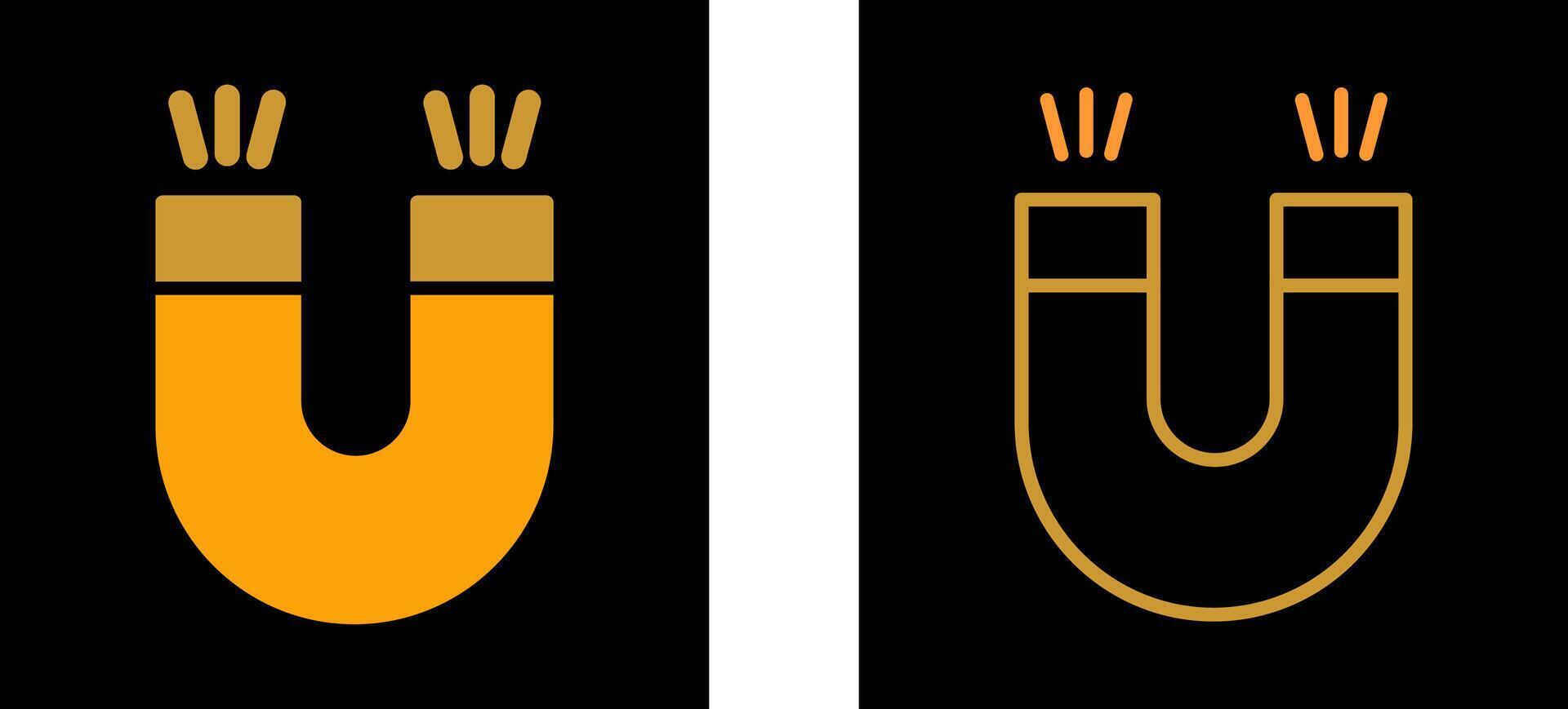 Magnet Vector Icon