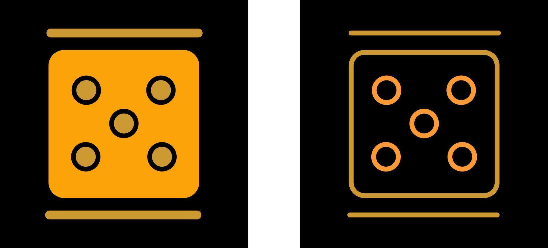Dice Vector Icon
