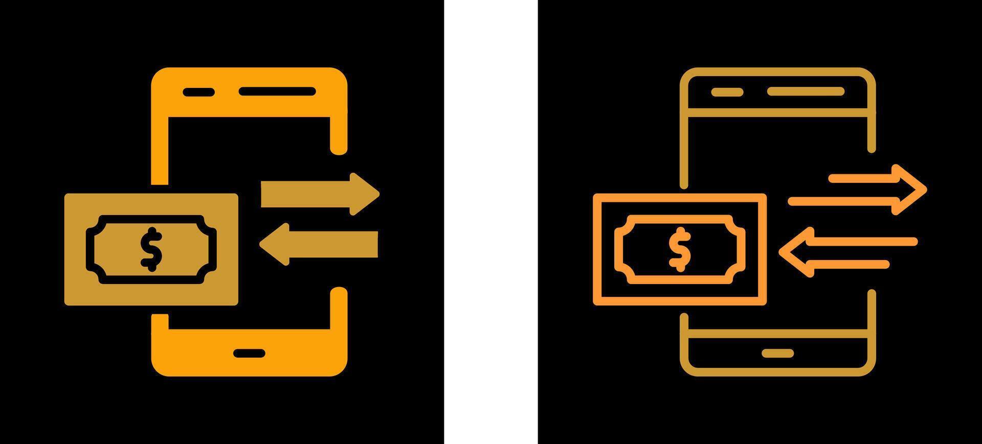 Money Transfer Vector Icon