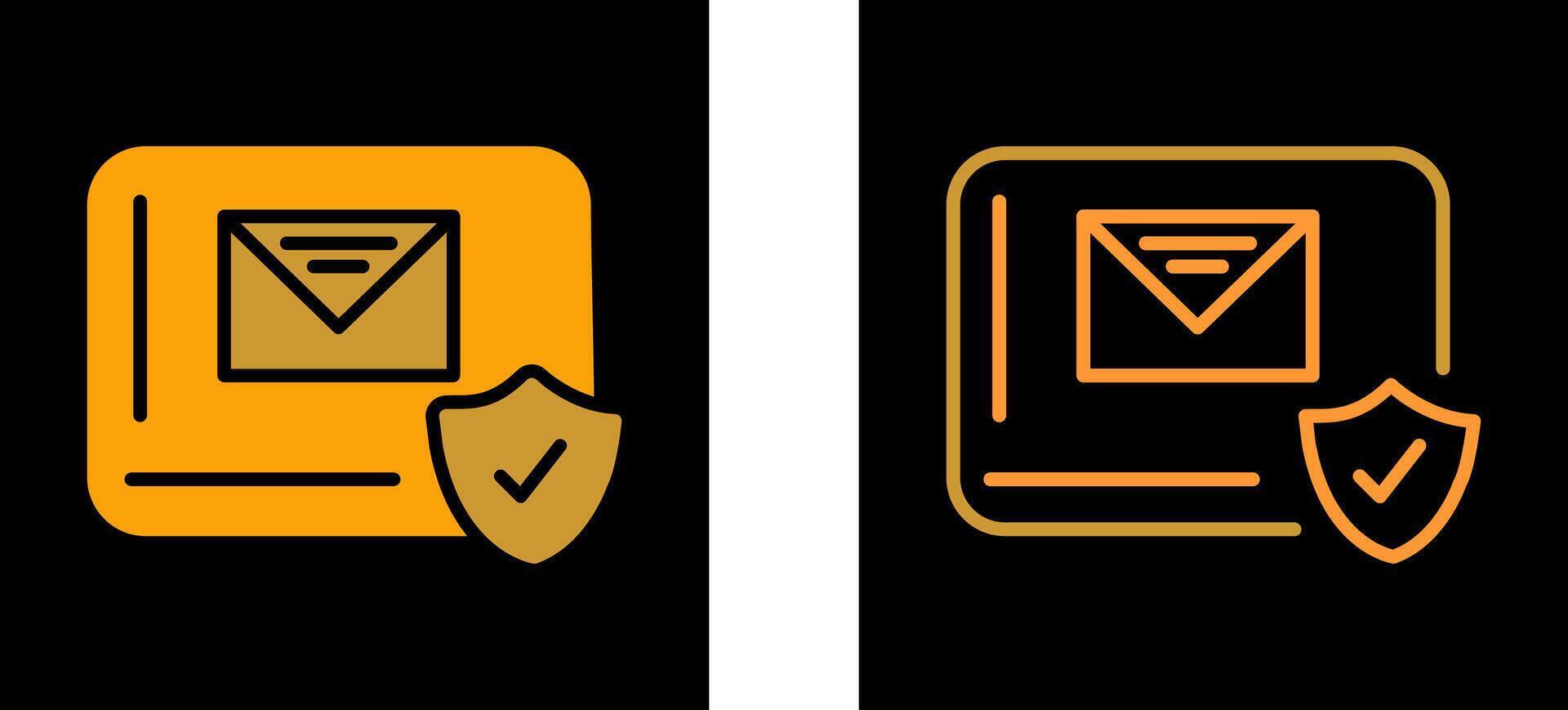 Mail Protection Vector Icon