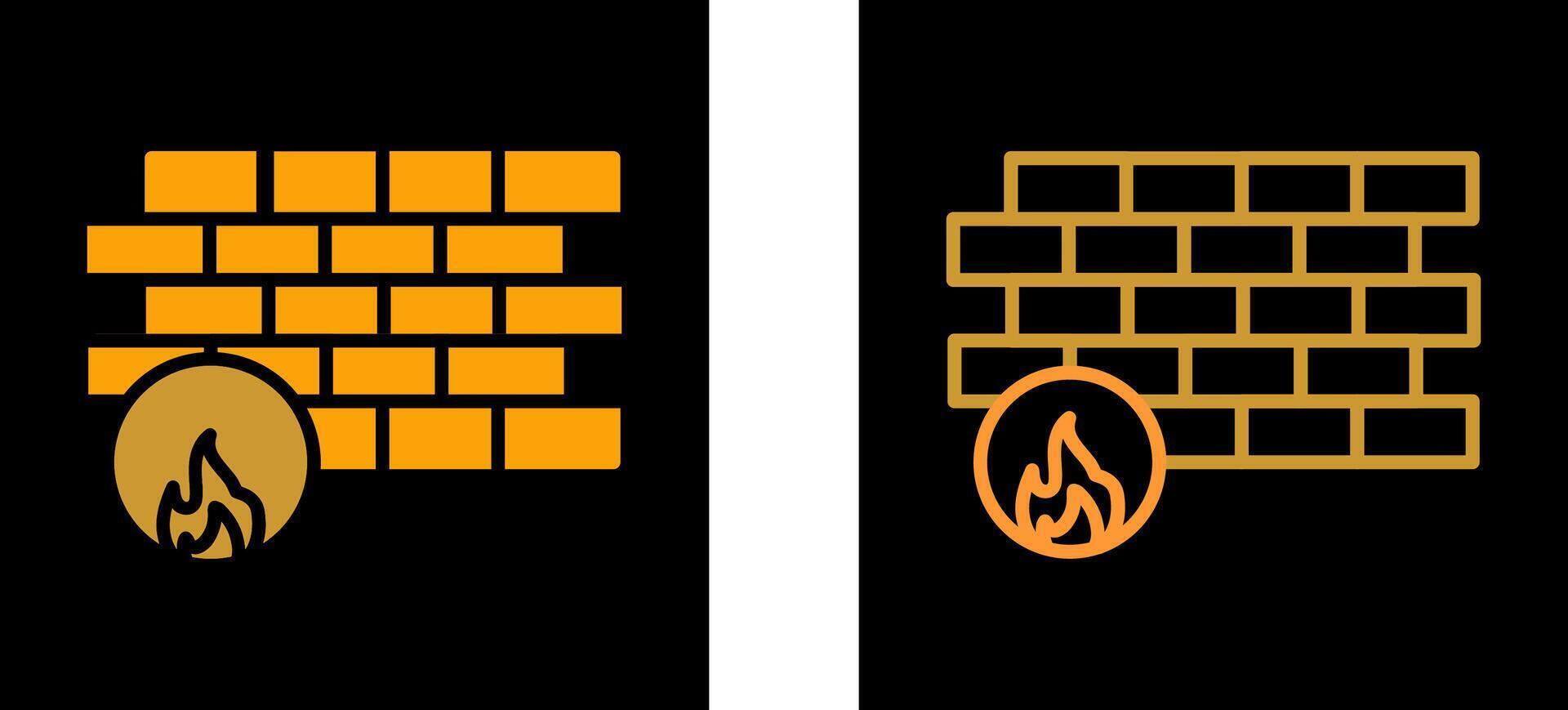 Firewall Vector Icon