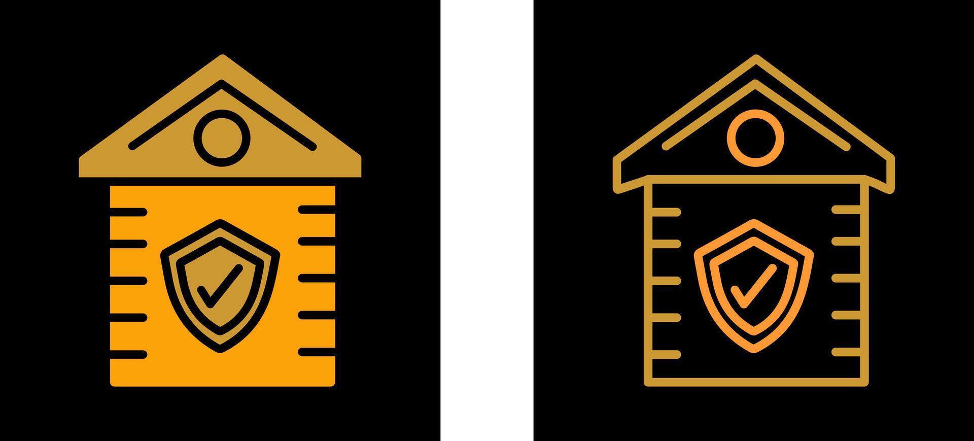 House Shield Vector Icon