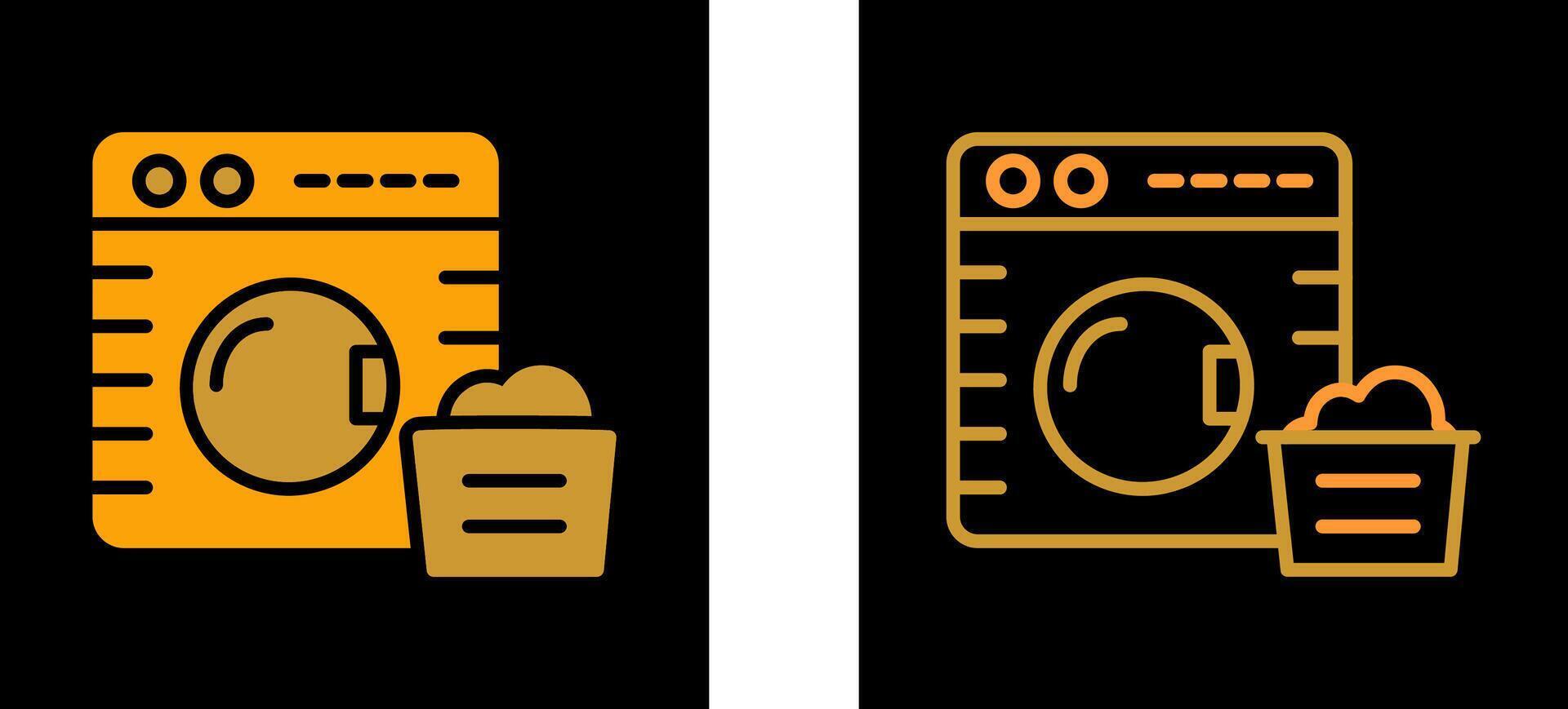 Washing Machine Vector Icon