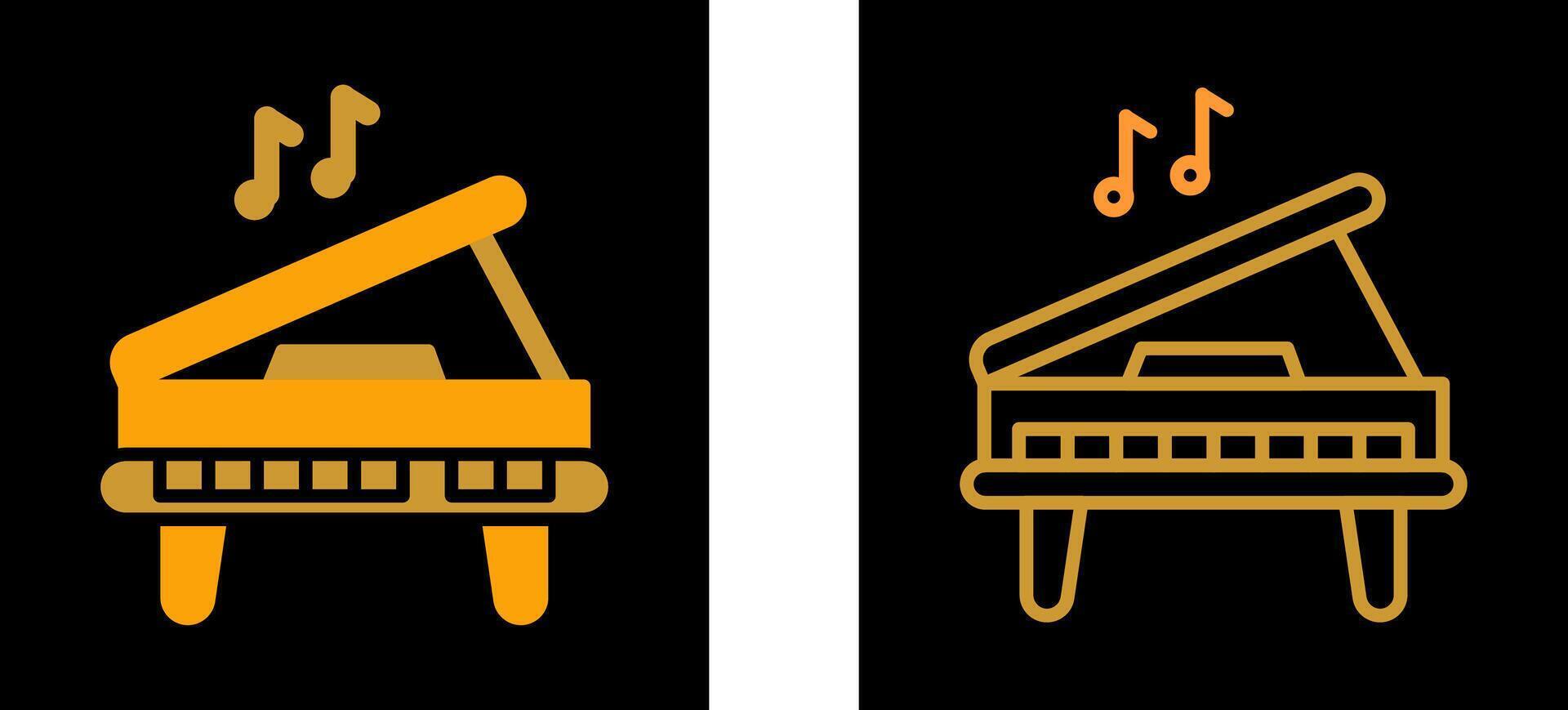 Piano Vector Icon