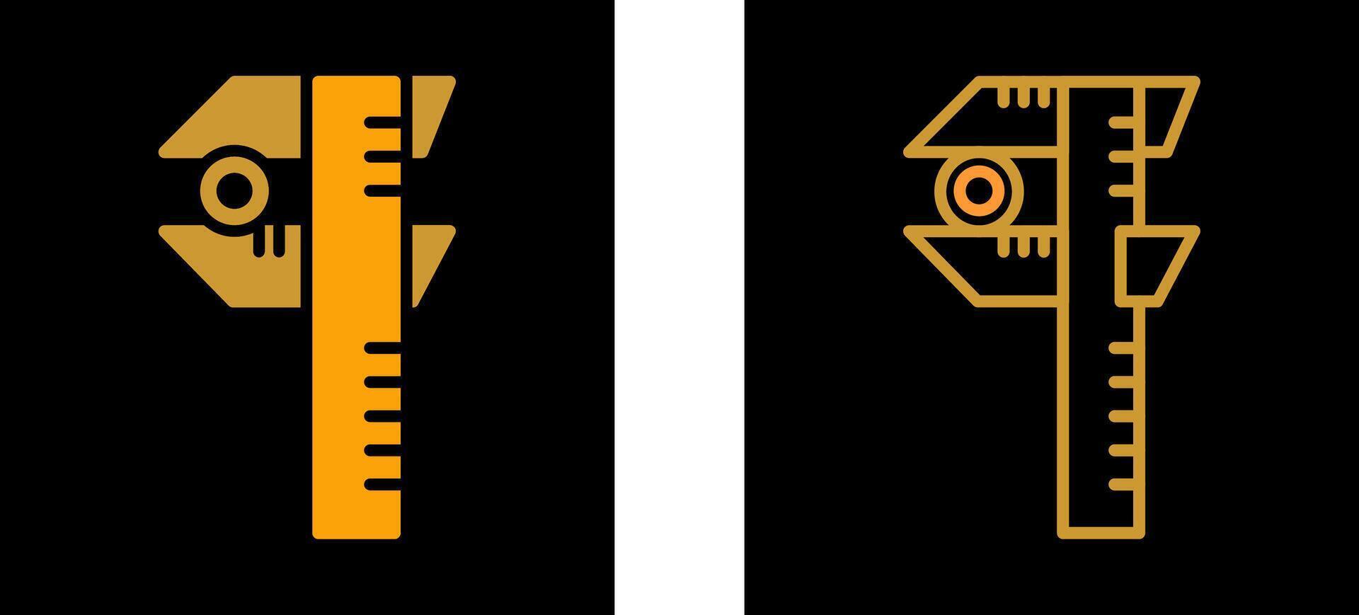 Caliper Vector Icon