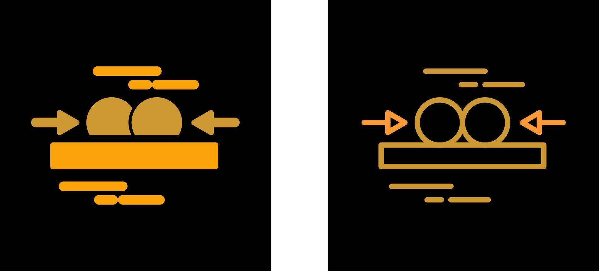 Collision Vector Icon