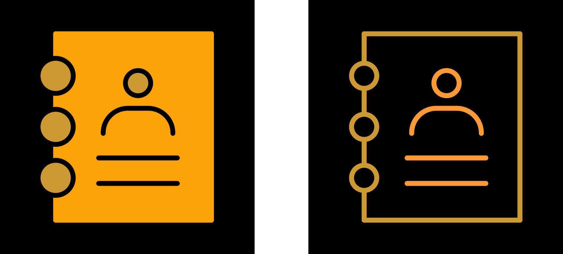 Contact Vector Icon
