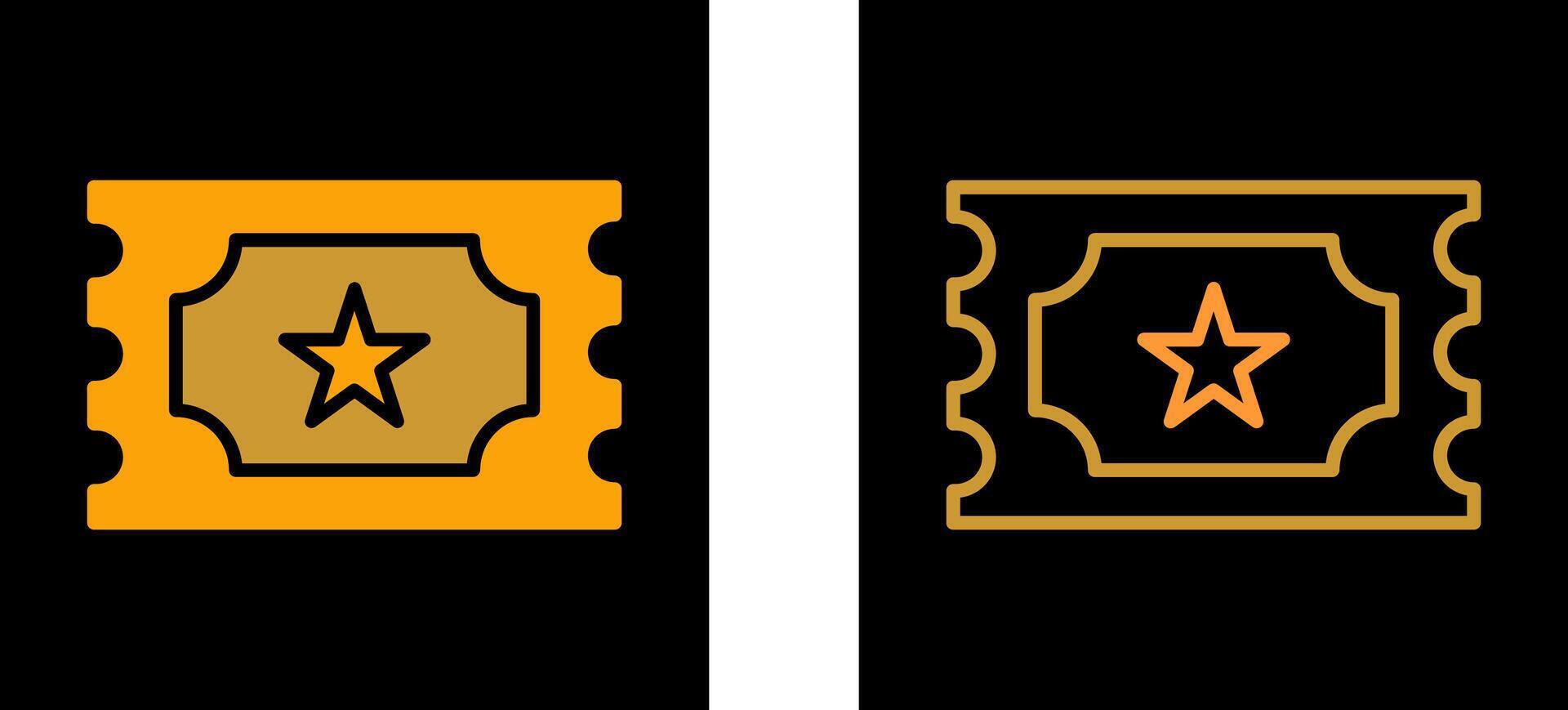 Tickets Vector Icon