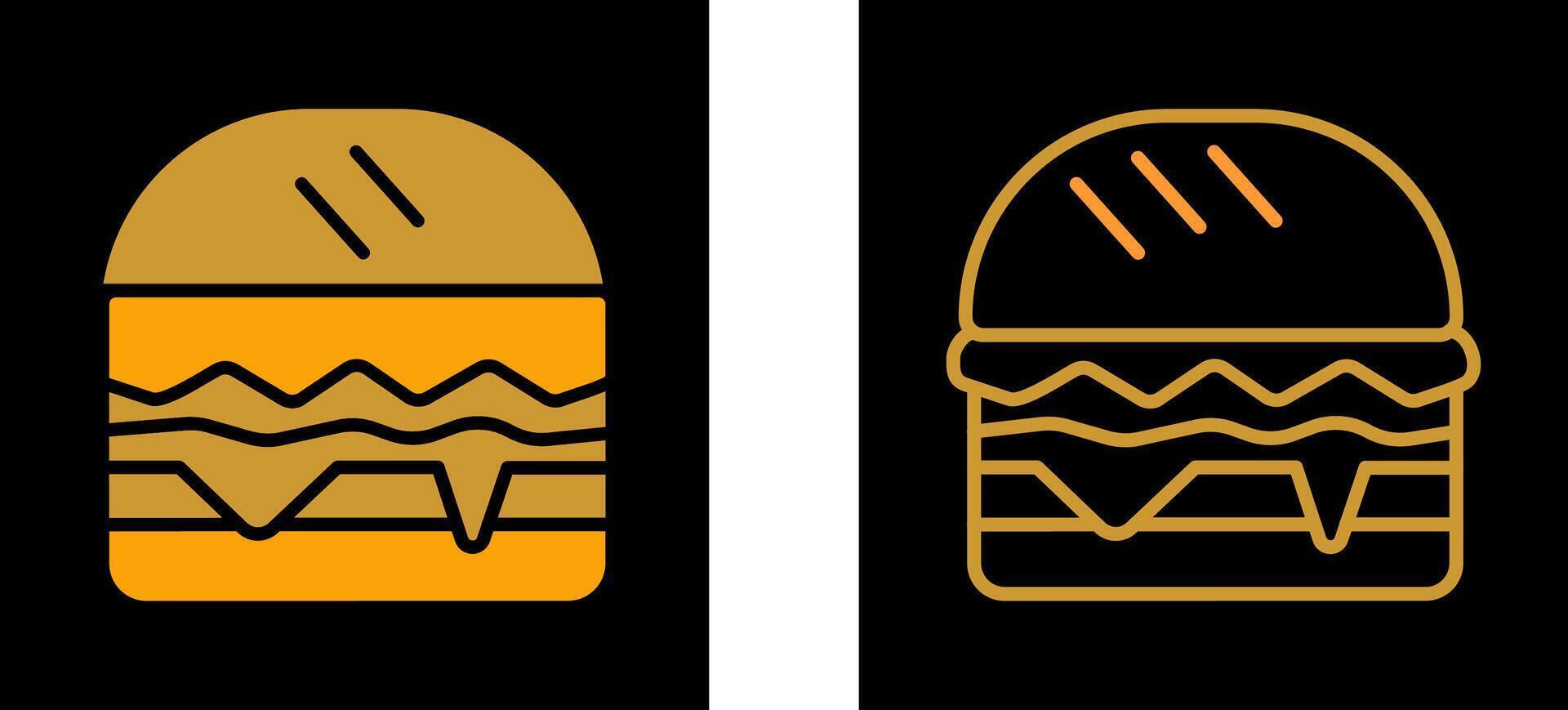 Hamburger Vector Icon