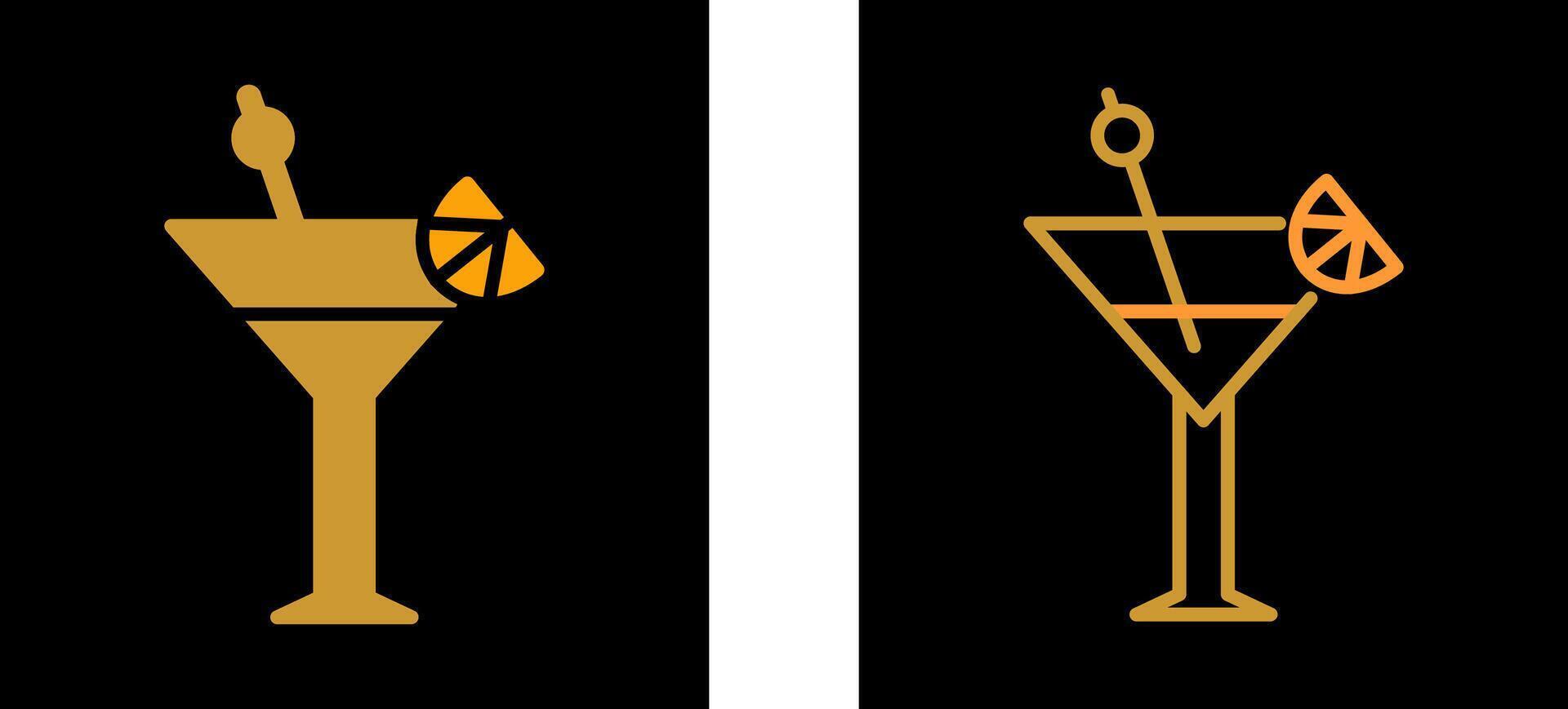 Martini Vector Icon