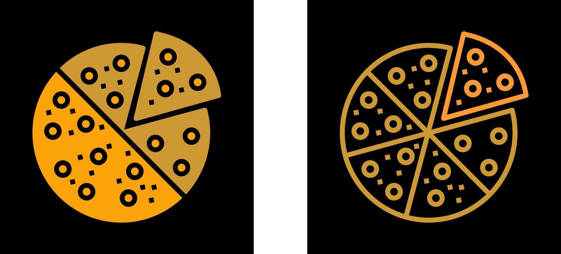 Pizza Slice Vector Icon