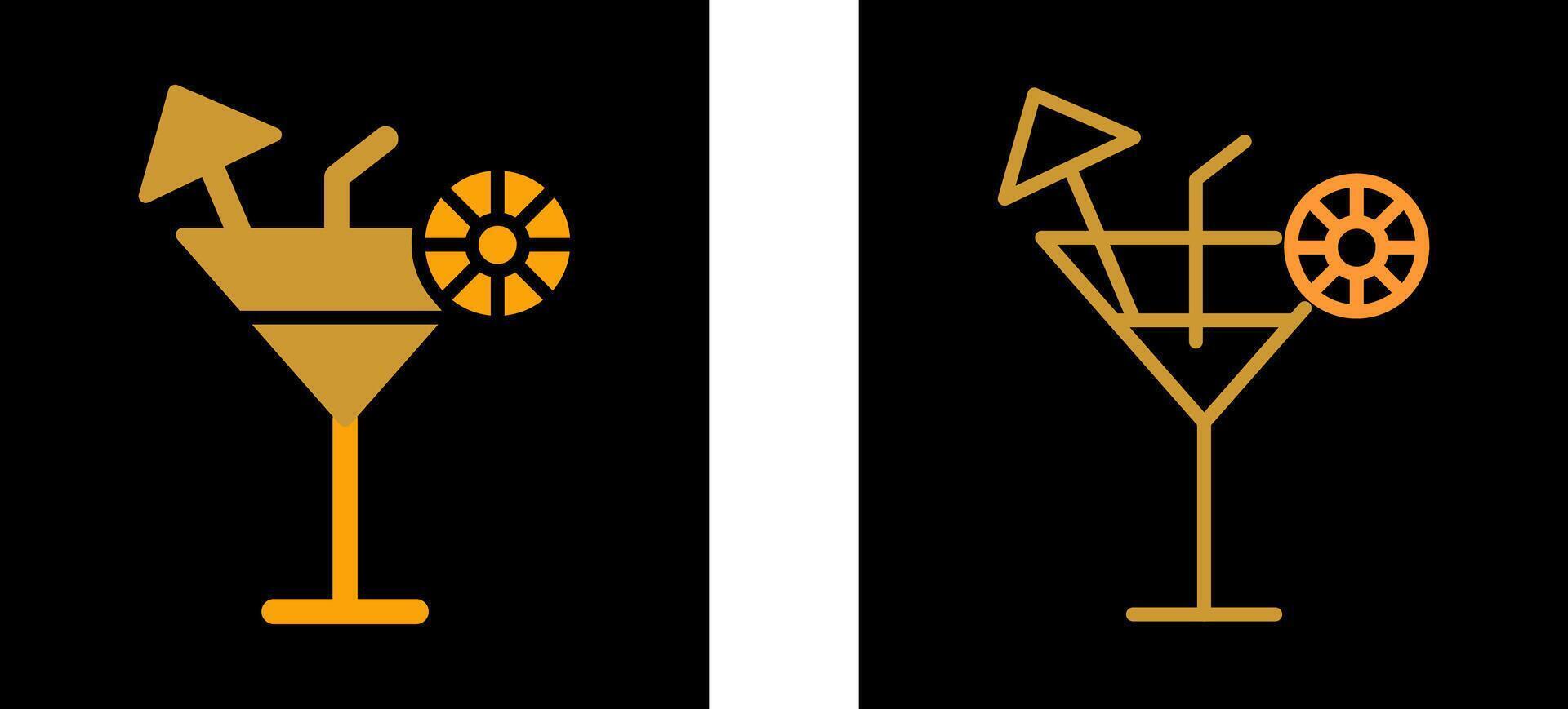 Cocktail Vector Icon