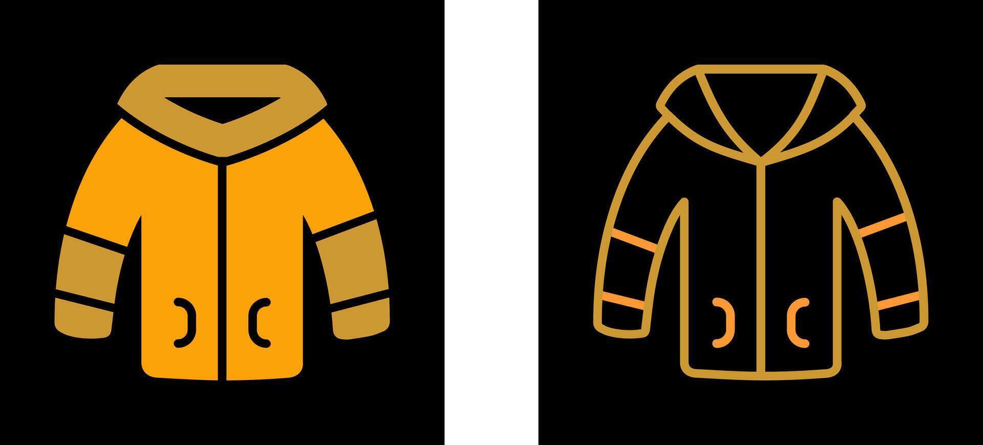 Winter Jacket Vector Icon