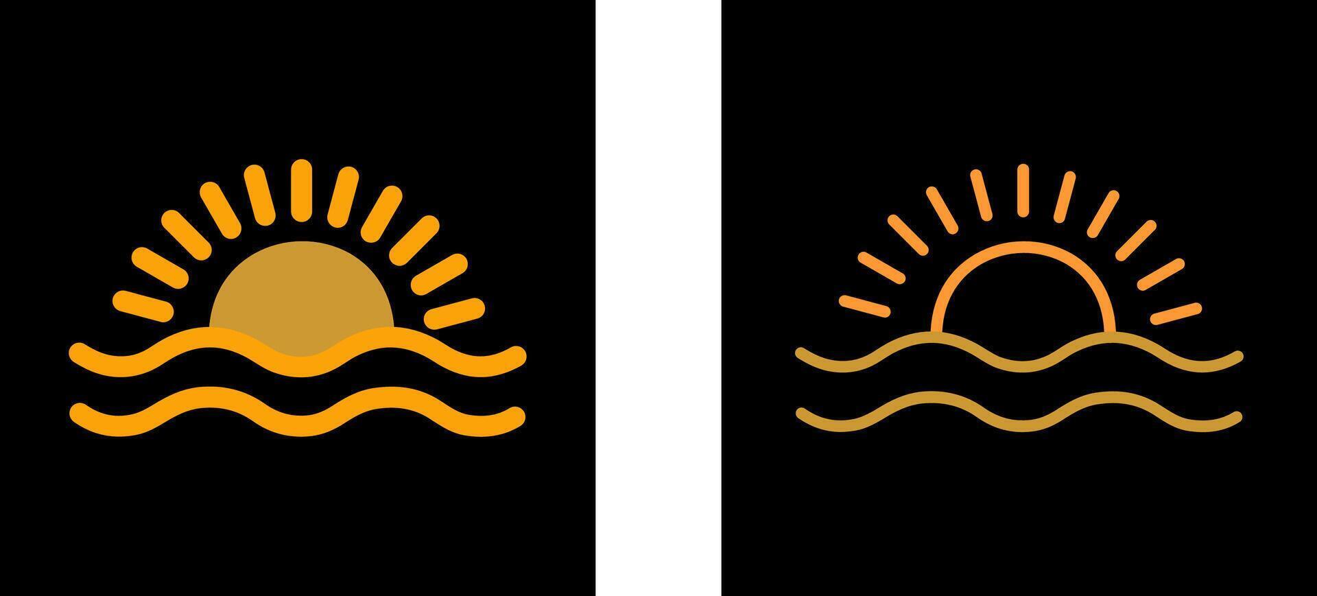 Sunrise Vector Icon