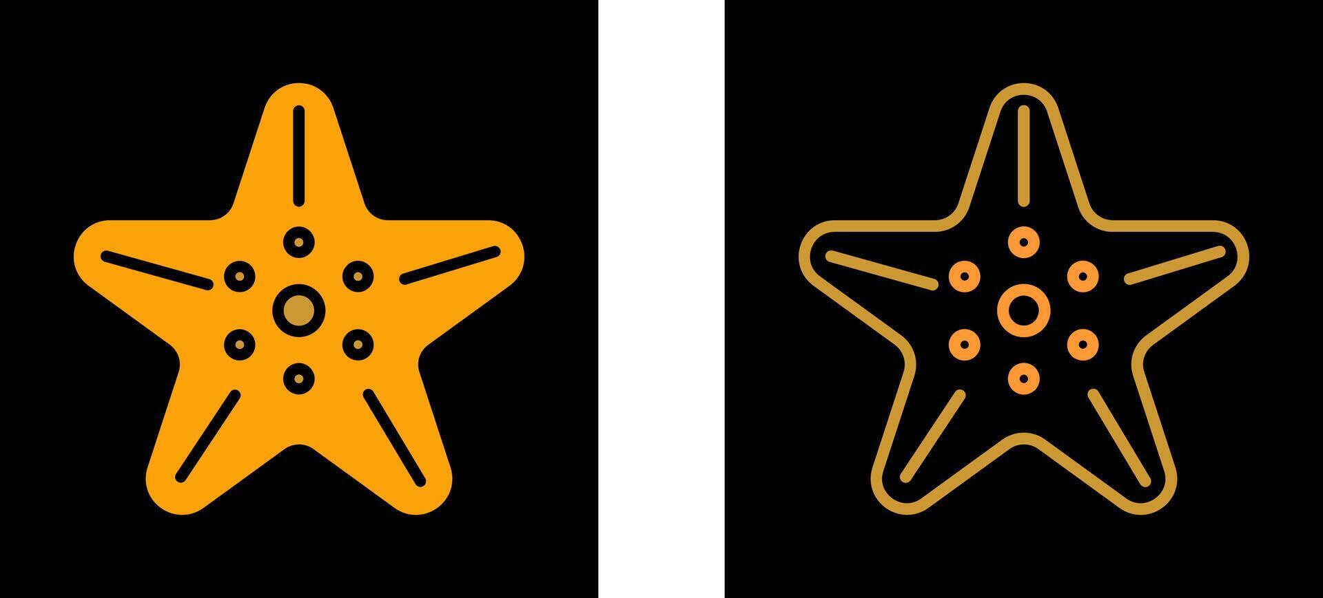 Starfish Vector Icon