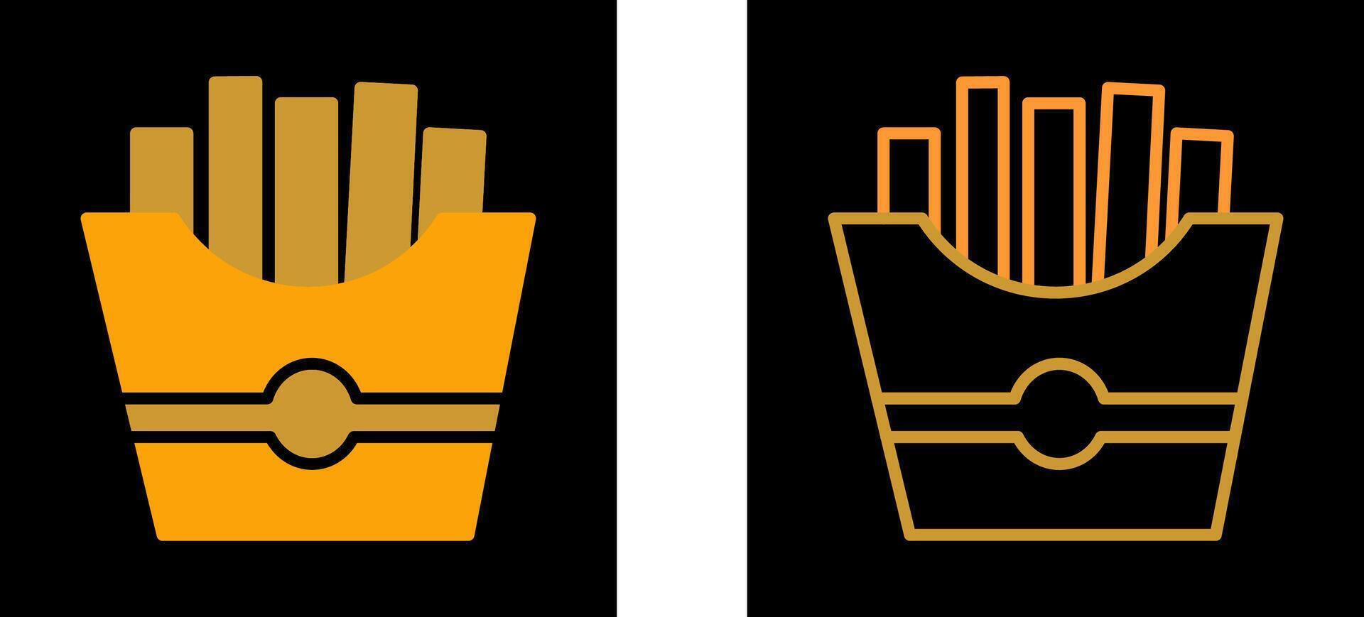 French Fries Vector Icon