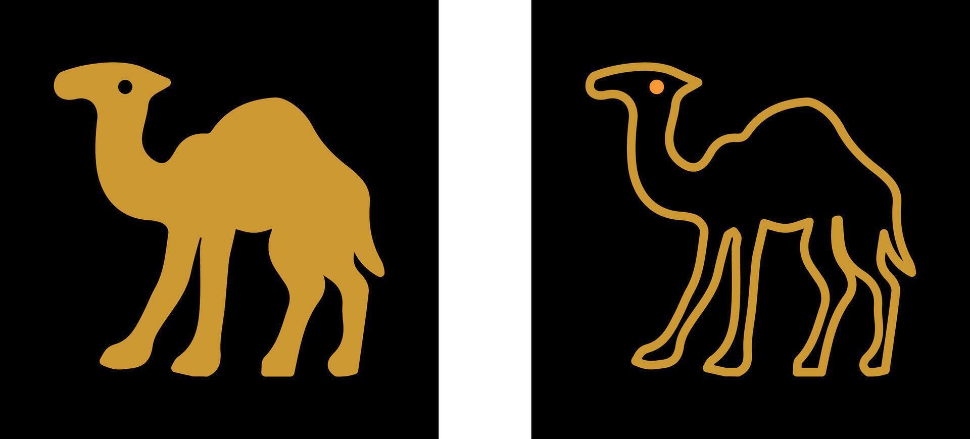 Camel Vector Icon