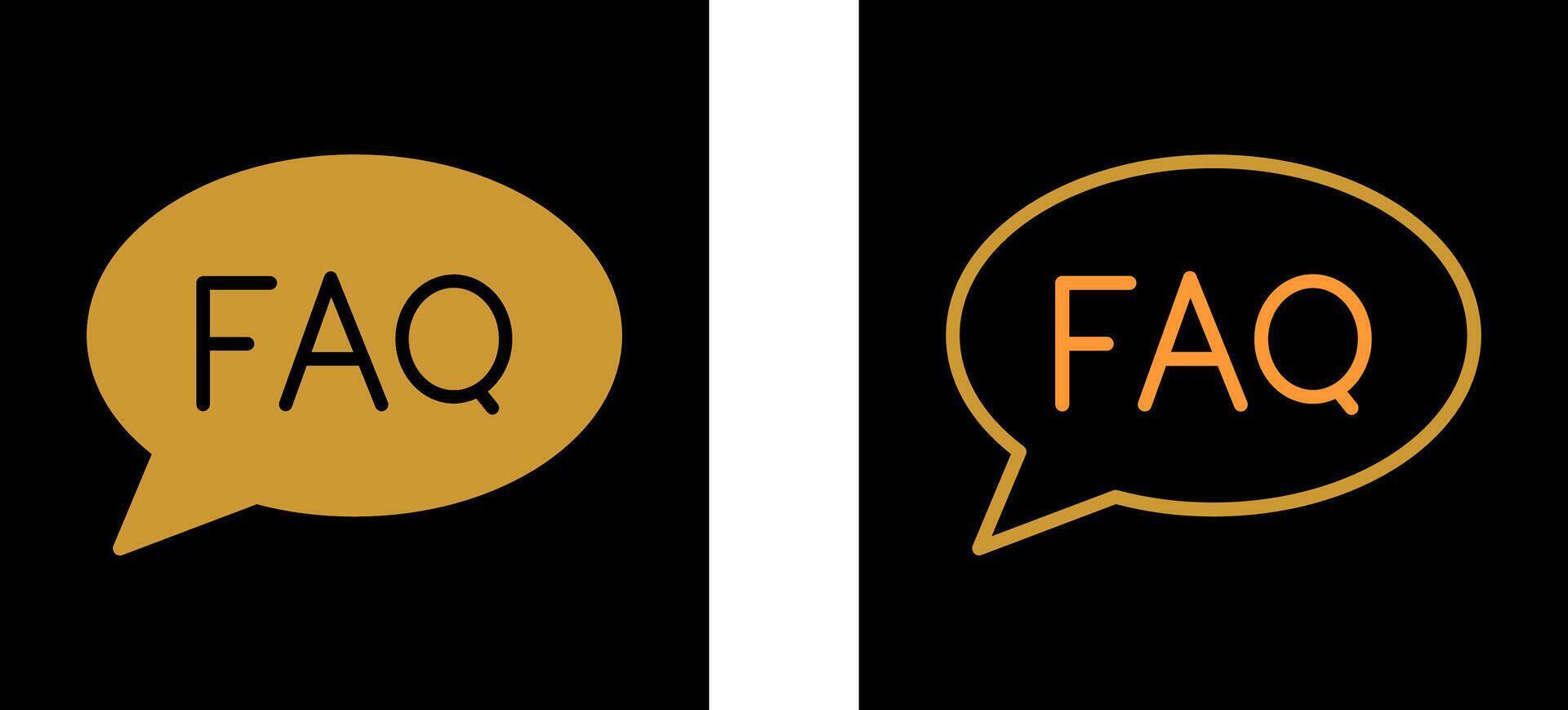 FAQ Vector Icon