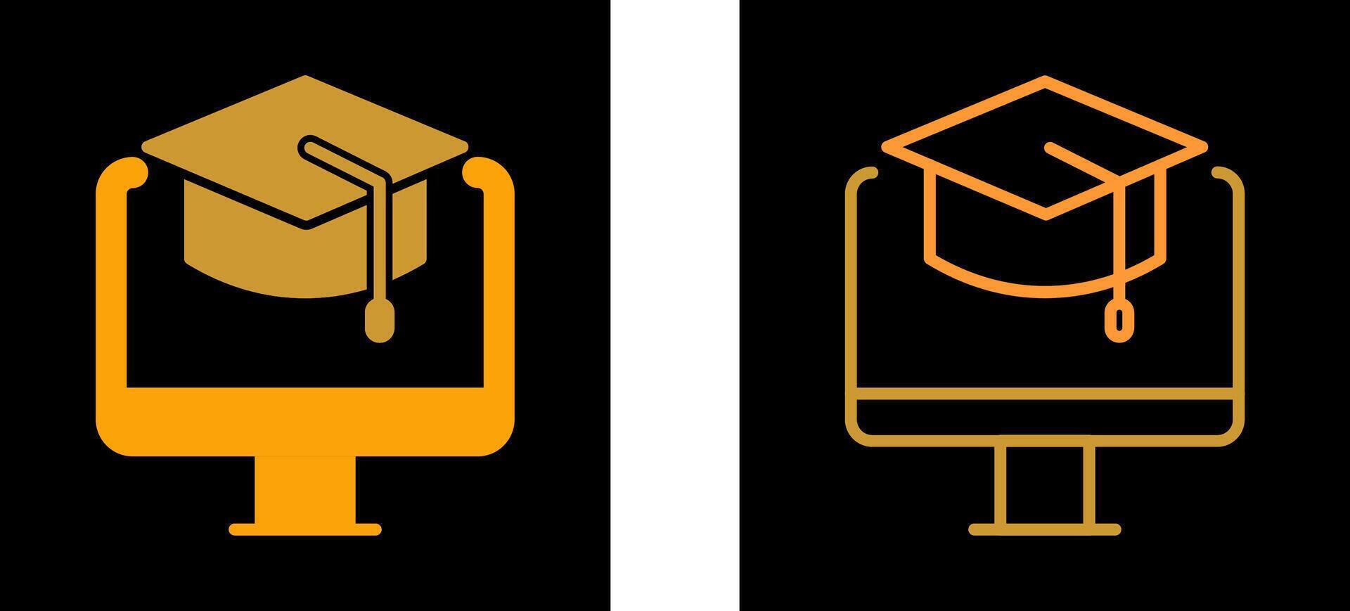 Online Education Vector Icon