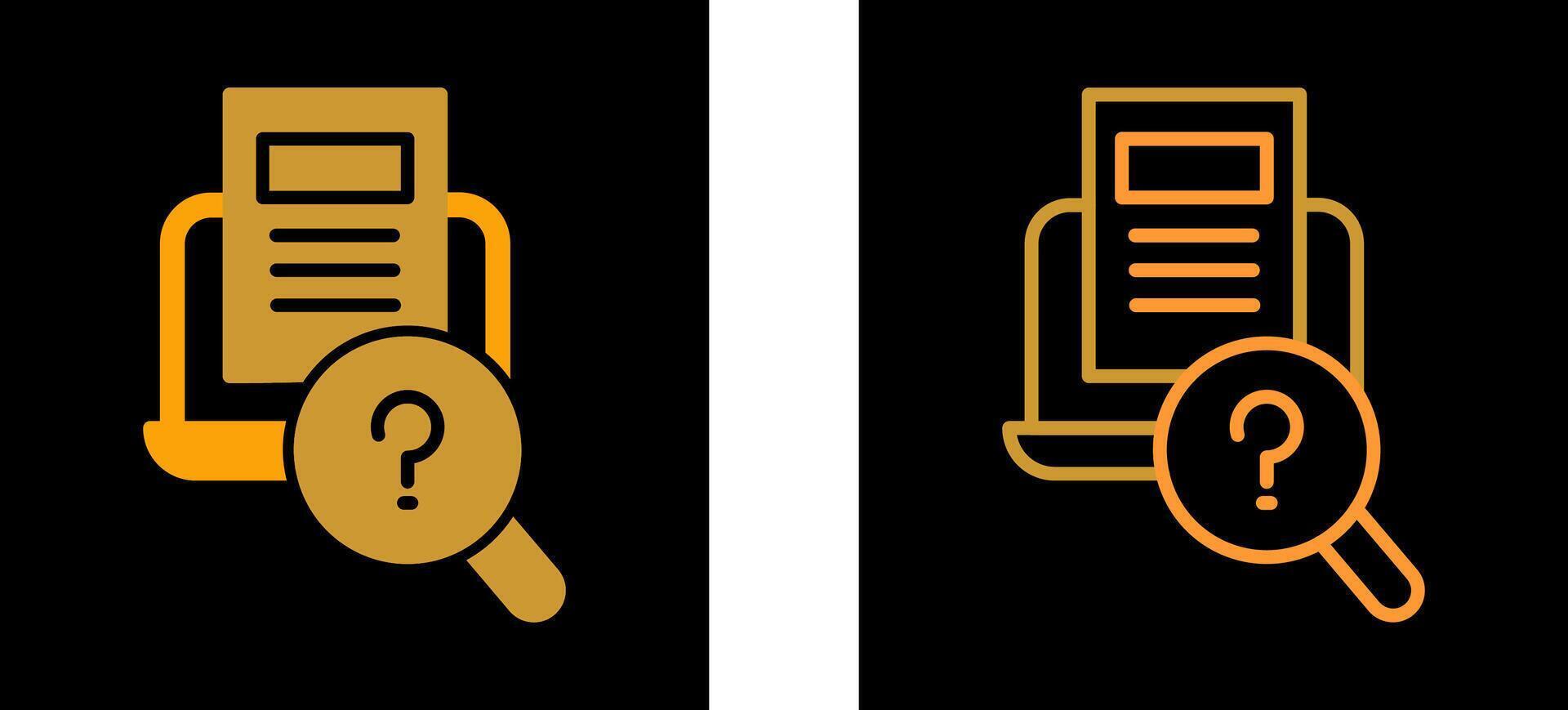 UX Review Vector Icon
