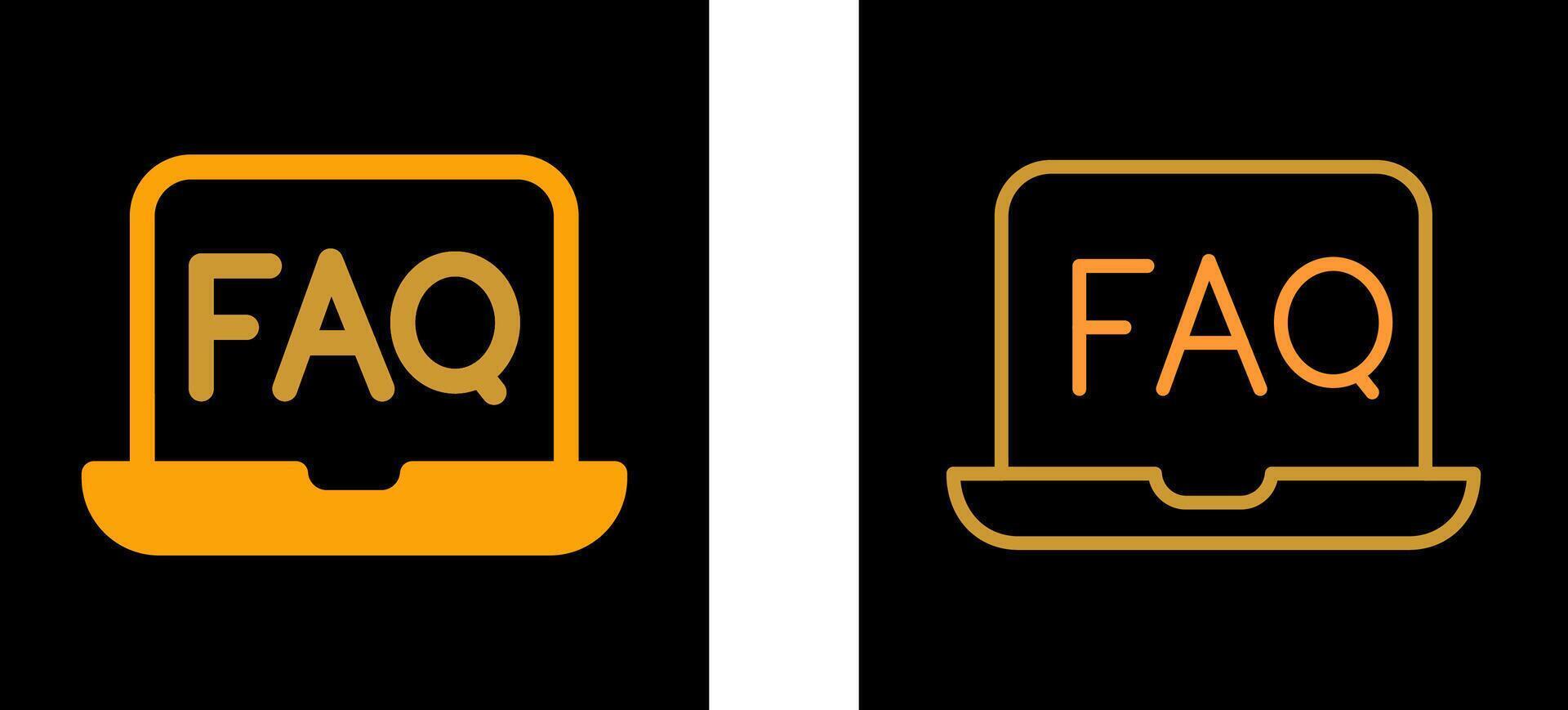 FAQ Vector Icon