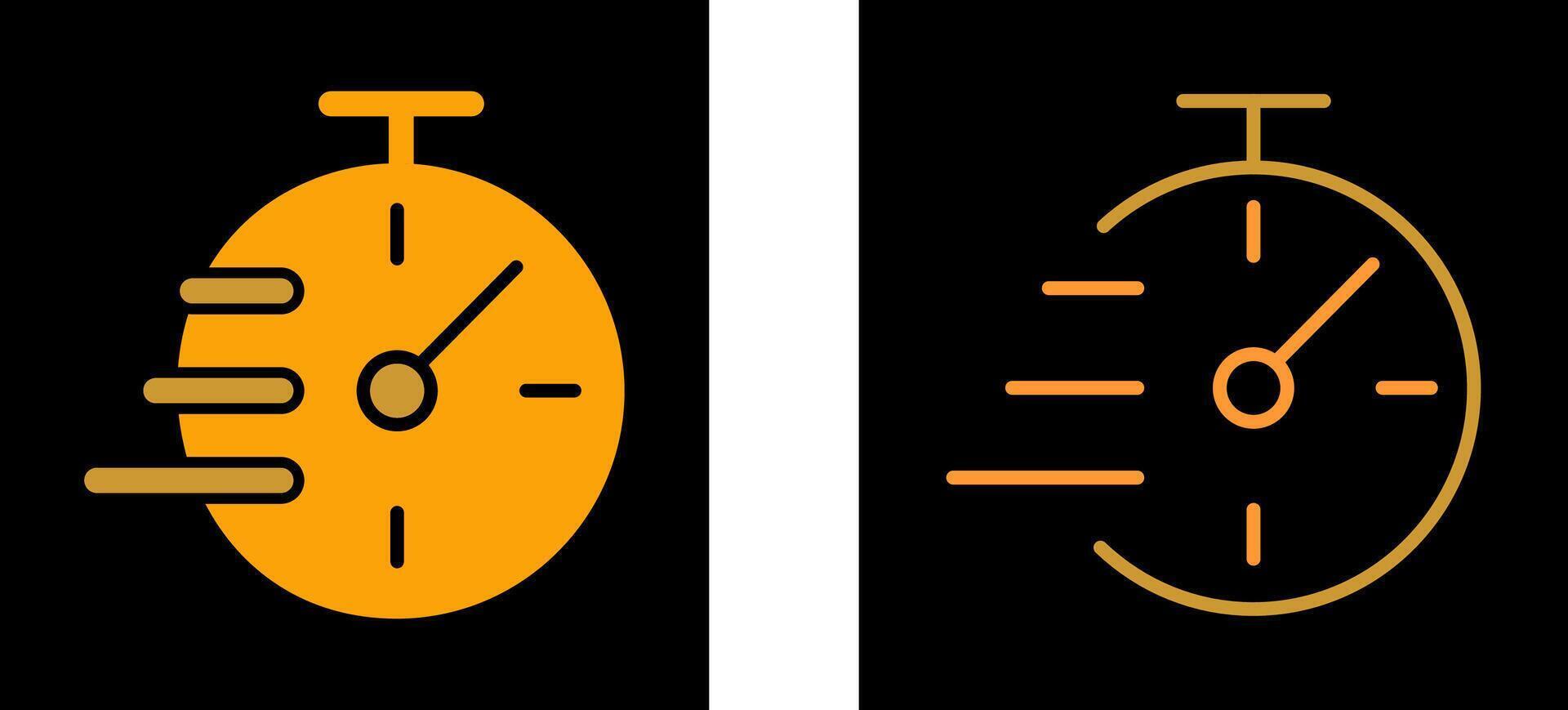 Flex Time Vector Icon