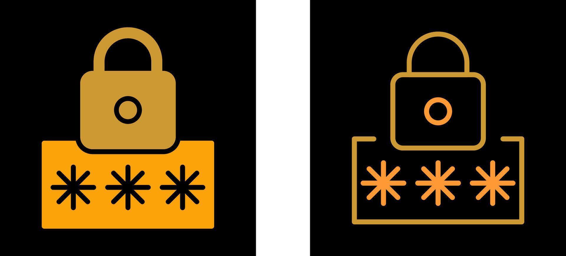 Pin Code Vector Icon
