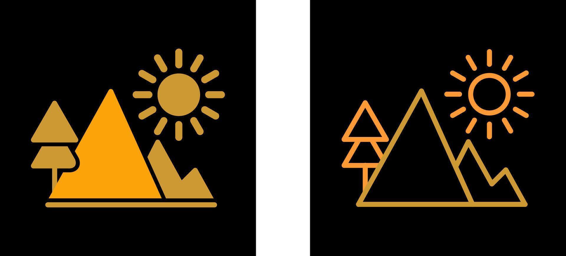 Mountain Vector Icon