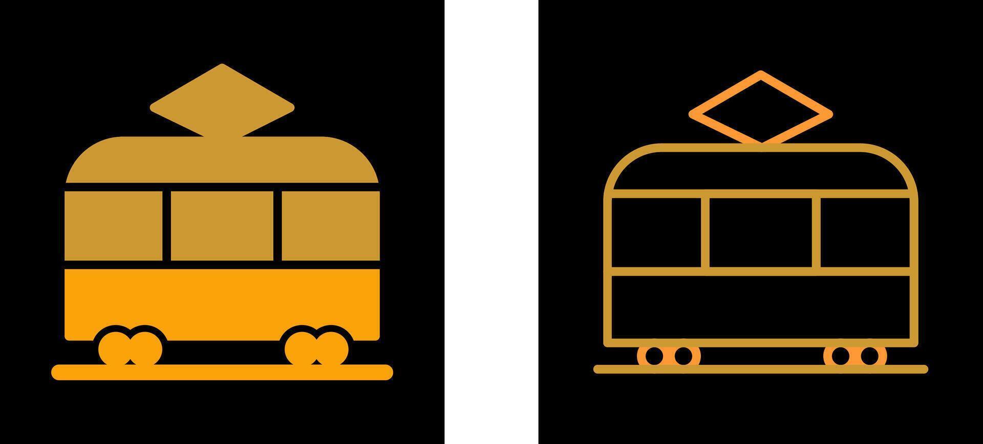 Tram Vector Icon