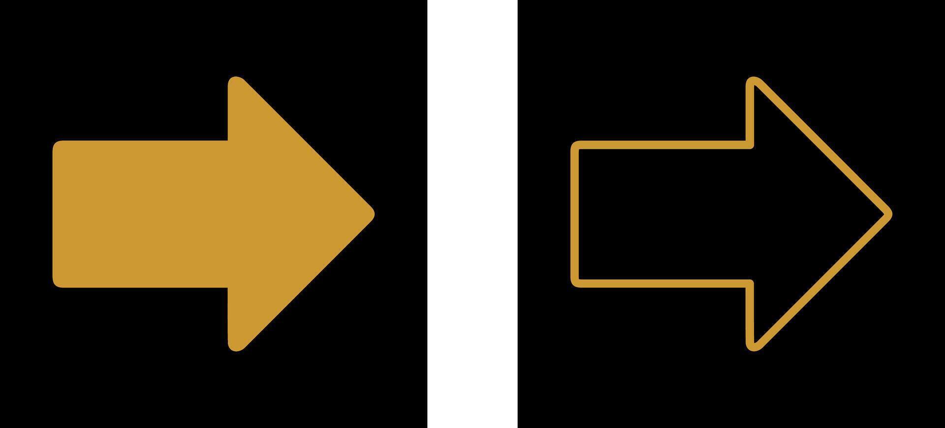 Right Vector Icon