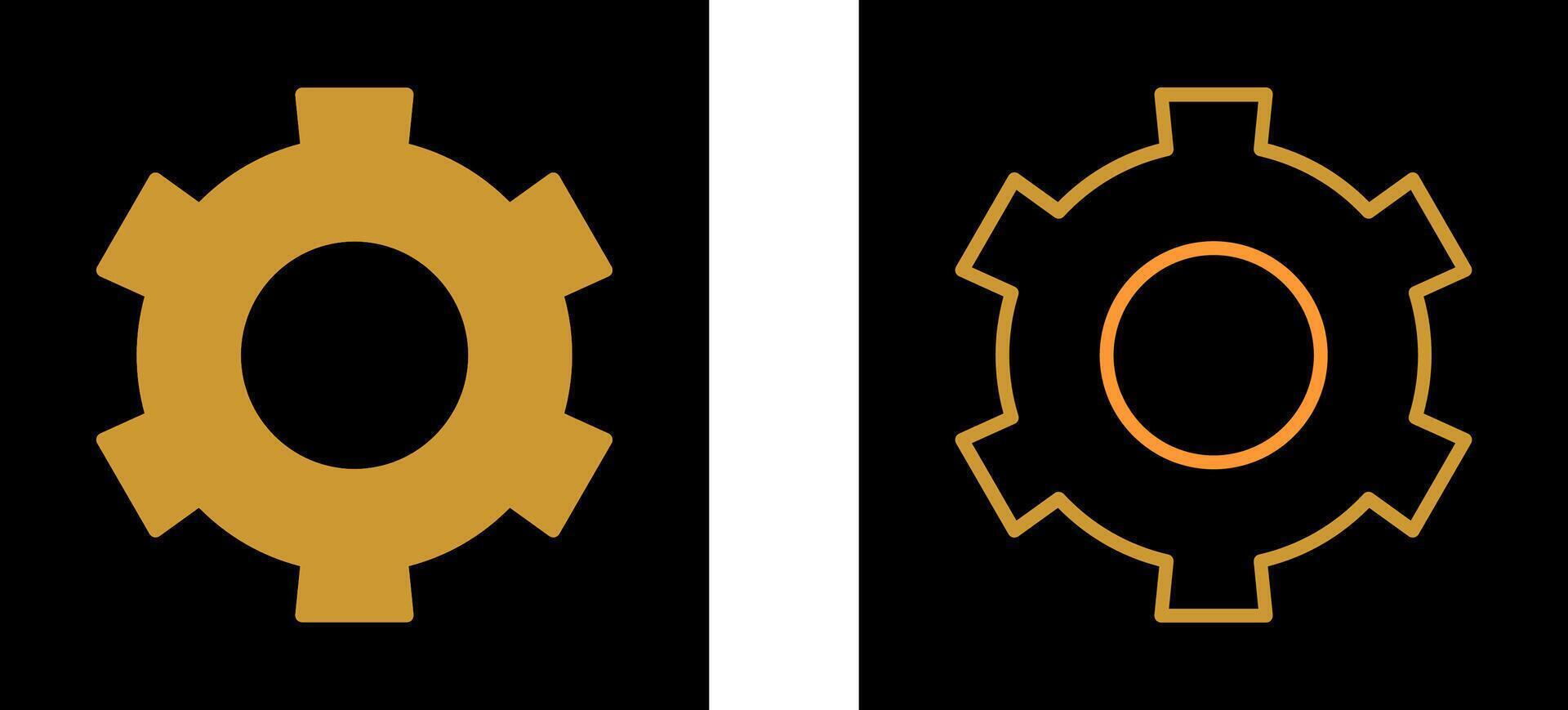 Setting Gear Vector Icon