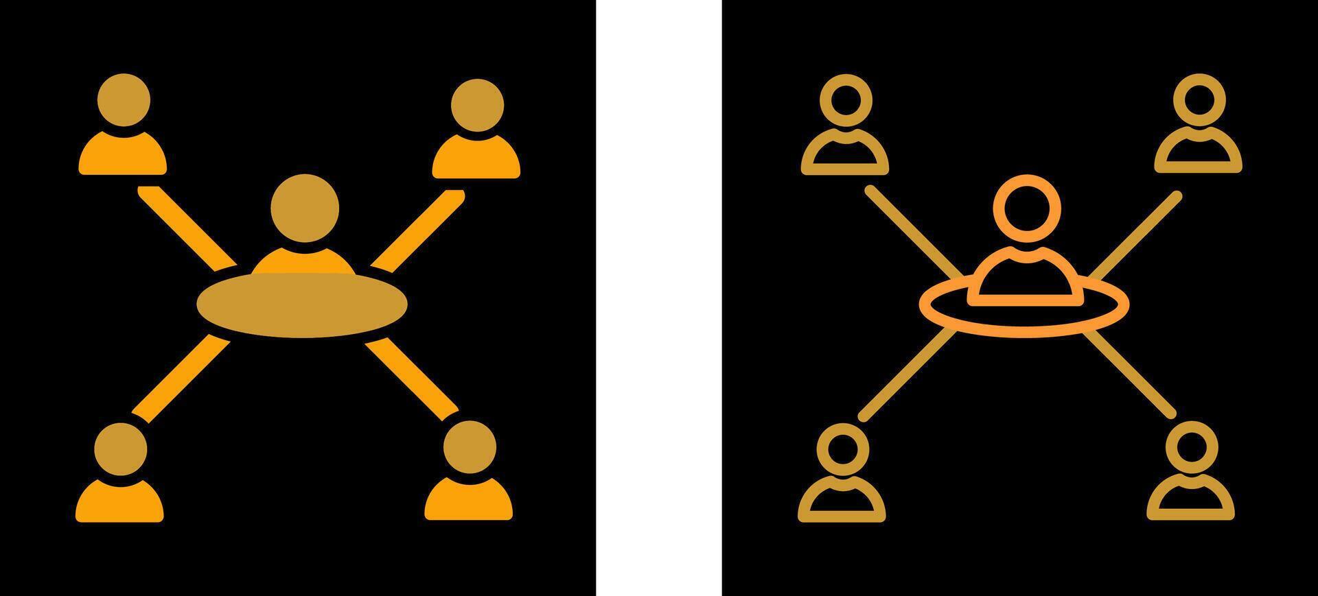 Team Work Vector Icon