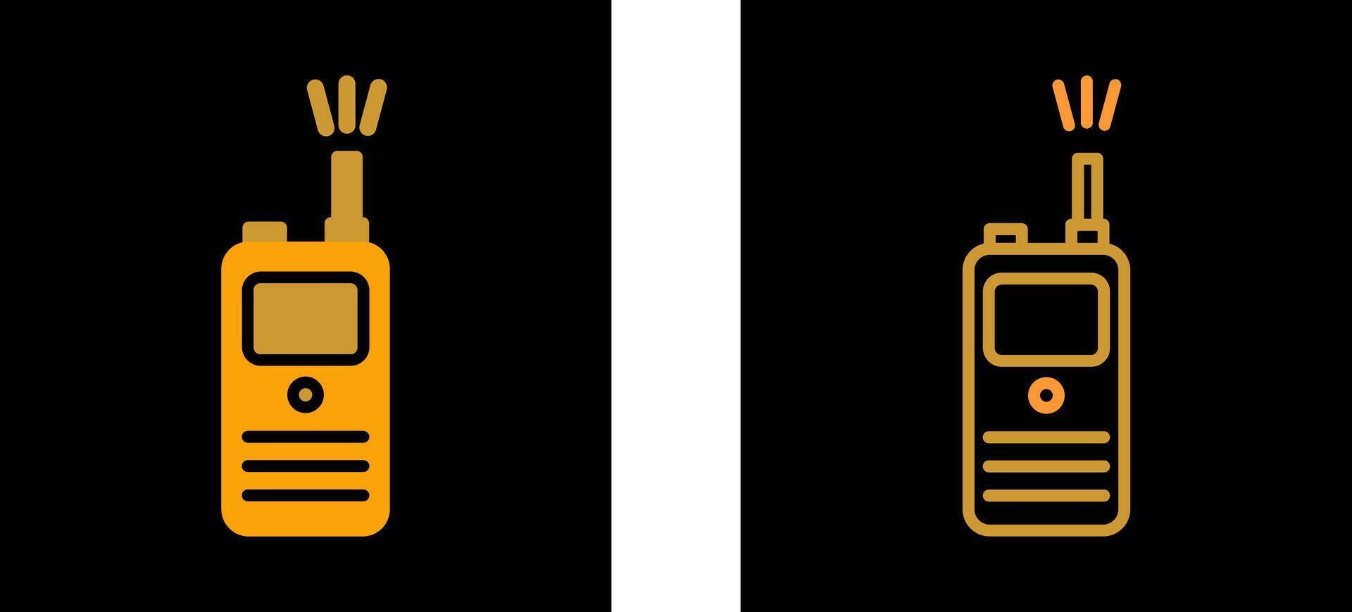 Walkie Talkie Vector Icon