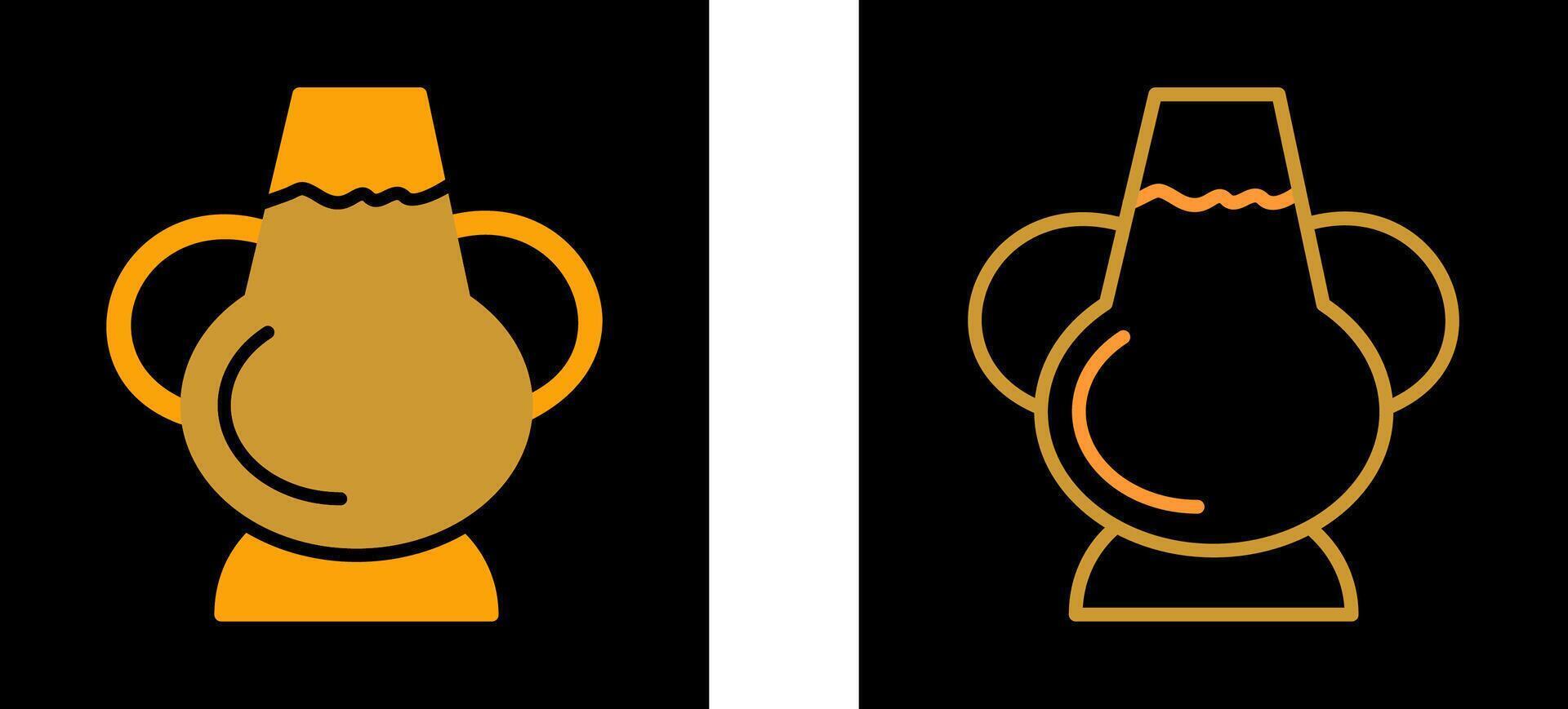 Antique Jar Vector Icon