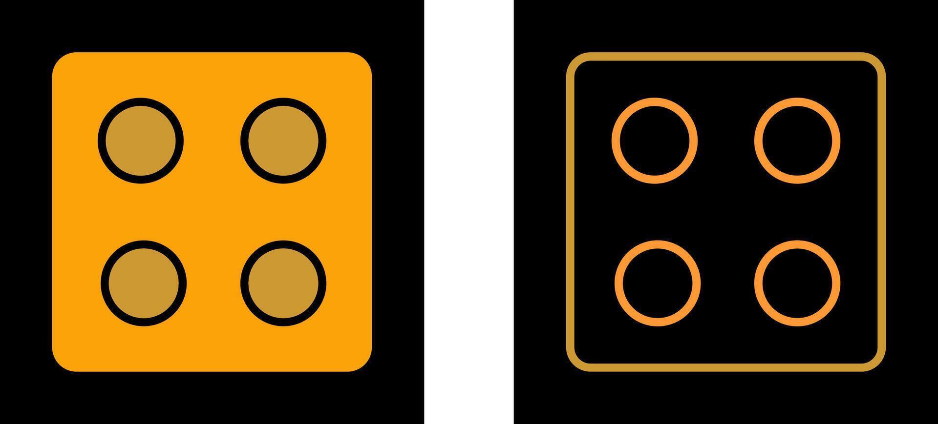 Dice Vector Icon