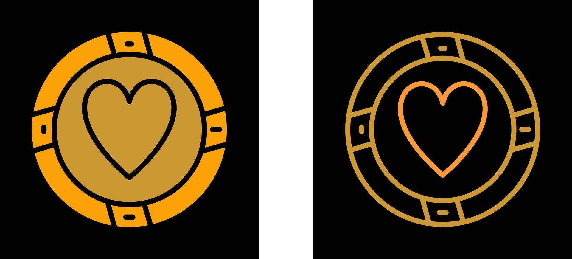 Casino Chips Vector Icon