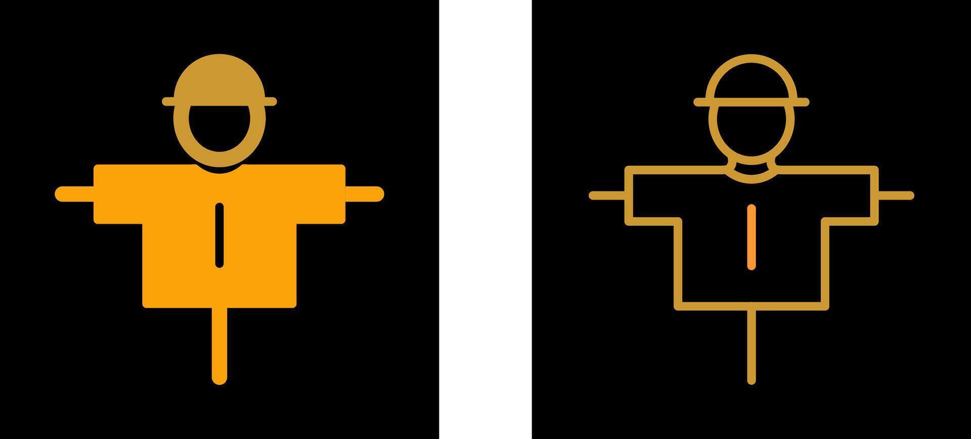 Scare Crow Vector Icon