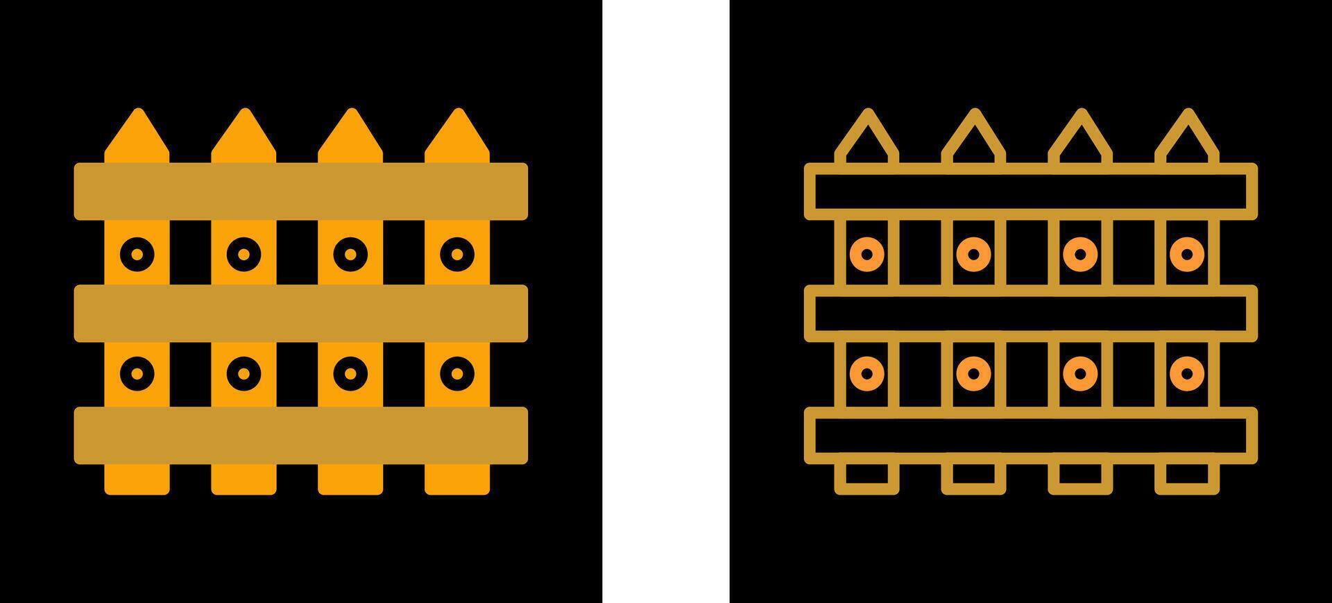 Fence Vector Icon