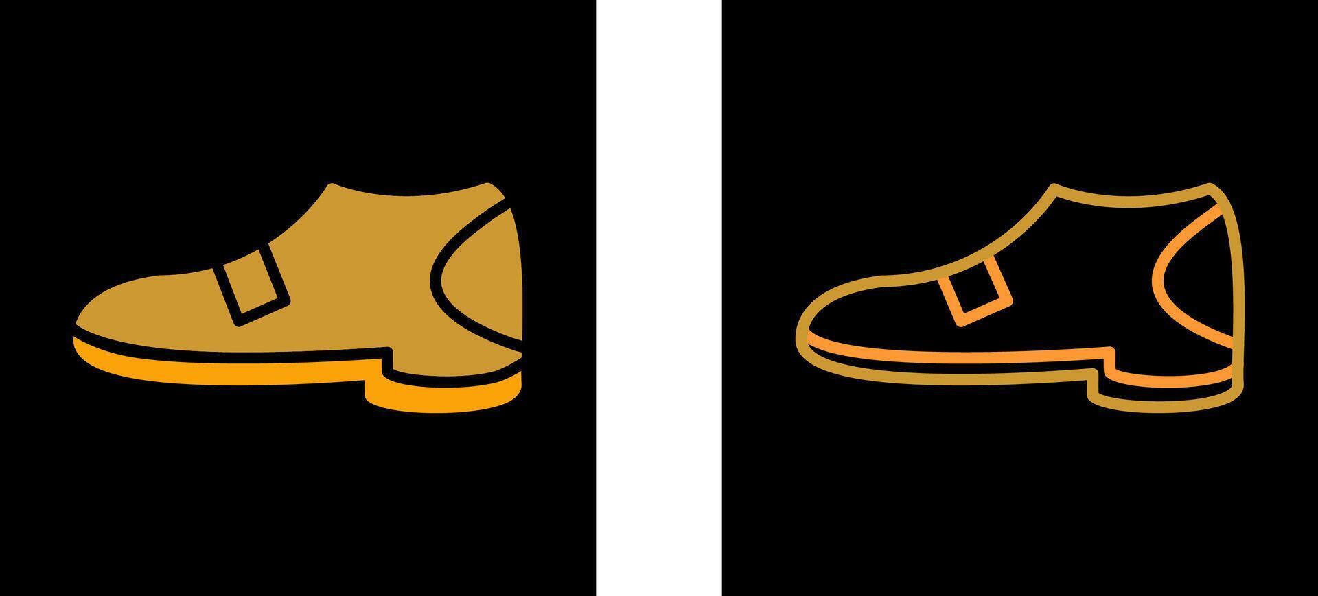 Mens Loafers Vector Icon