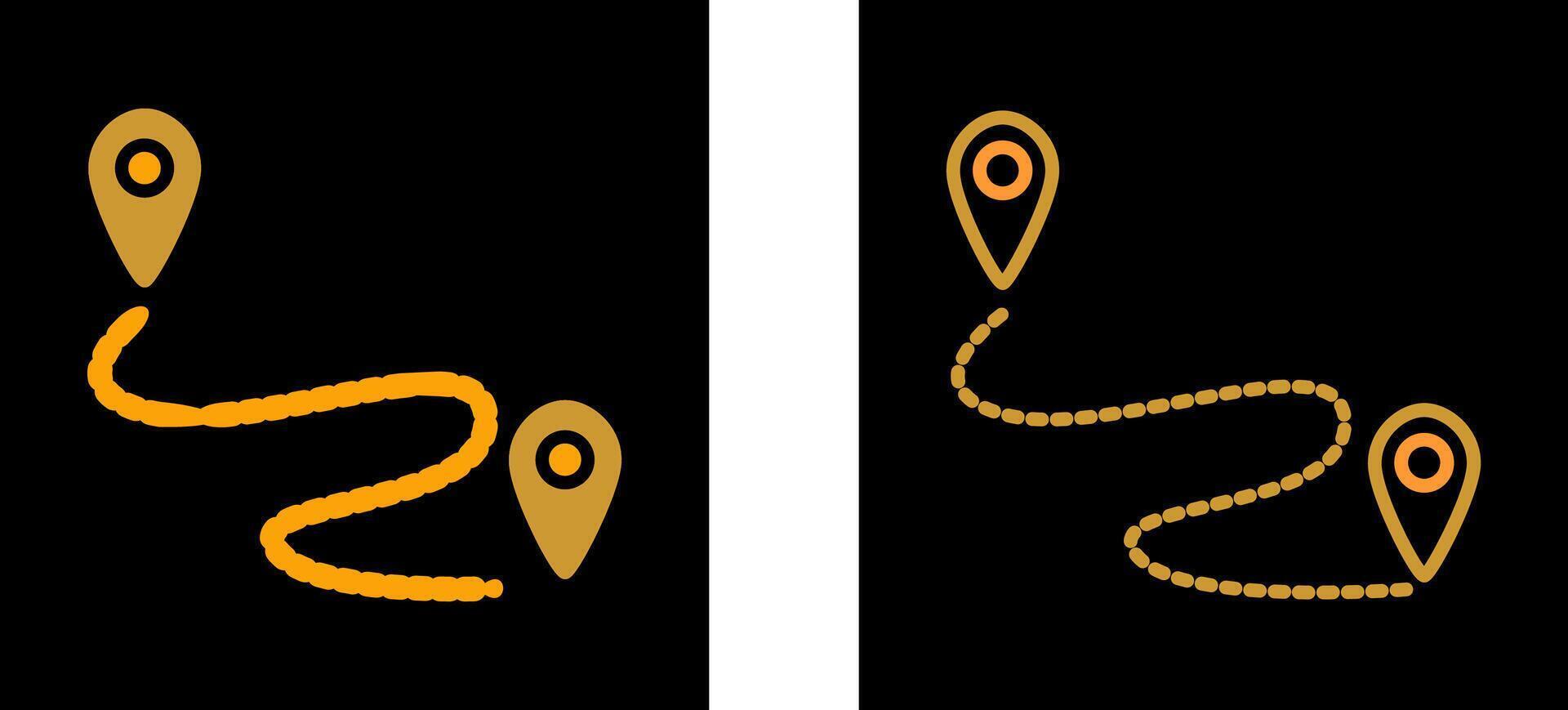 Route II Vector Icon