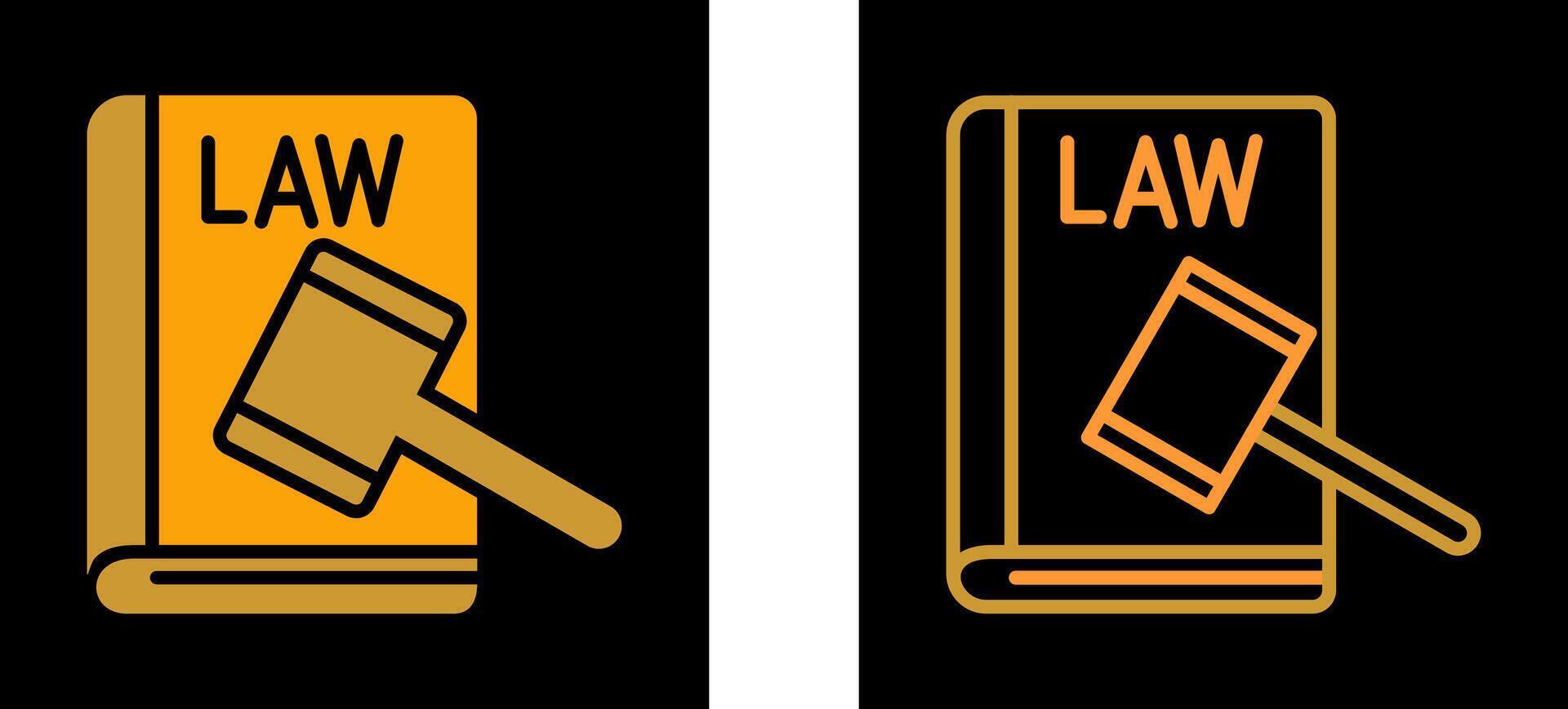 Law And Order Vector Icon