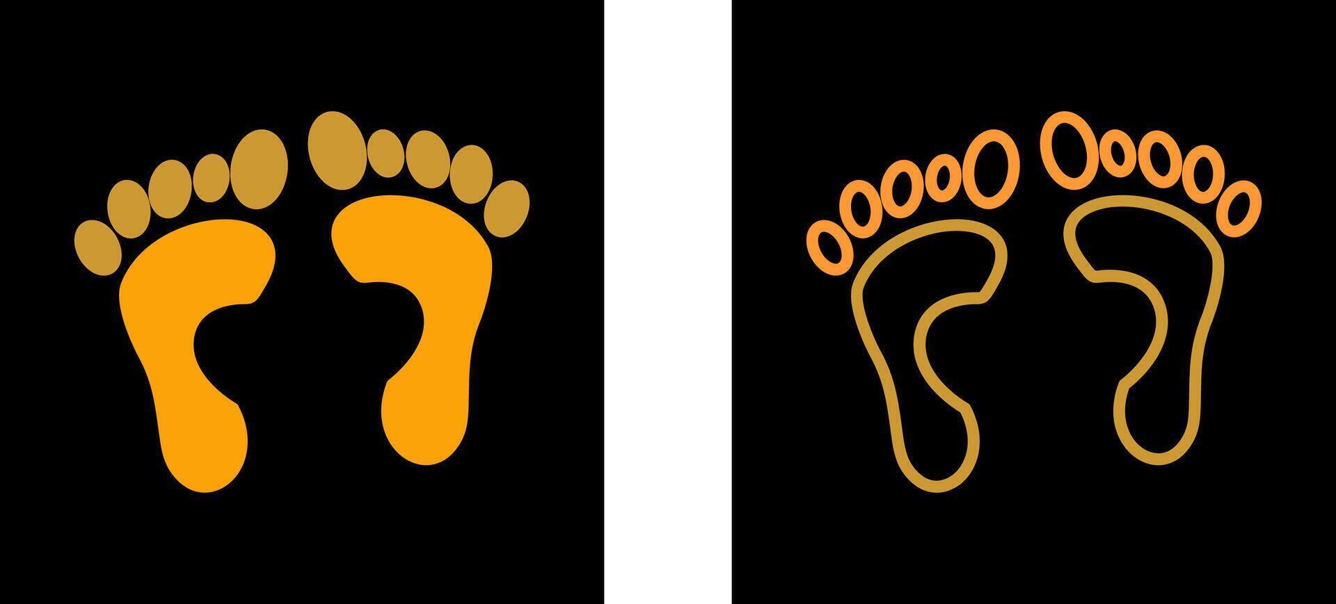 Foot X ray Vector Icon