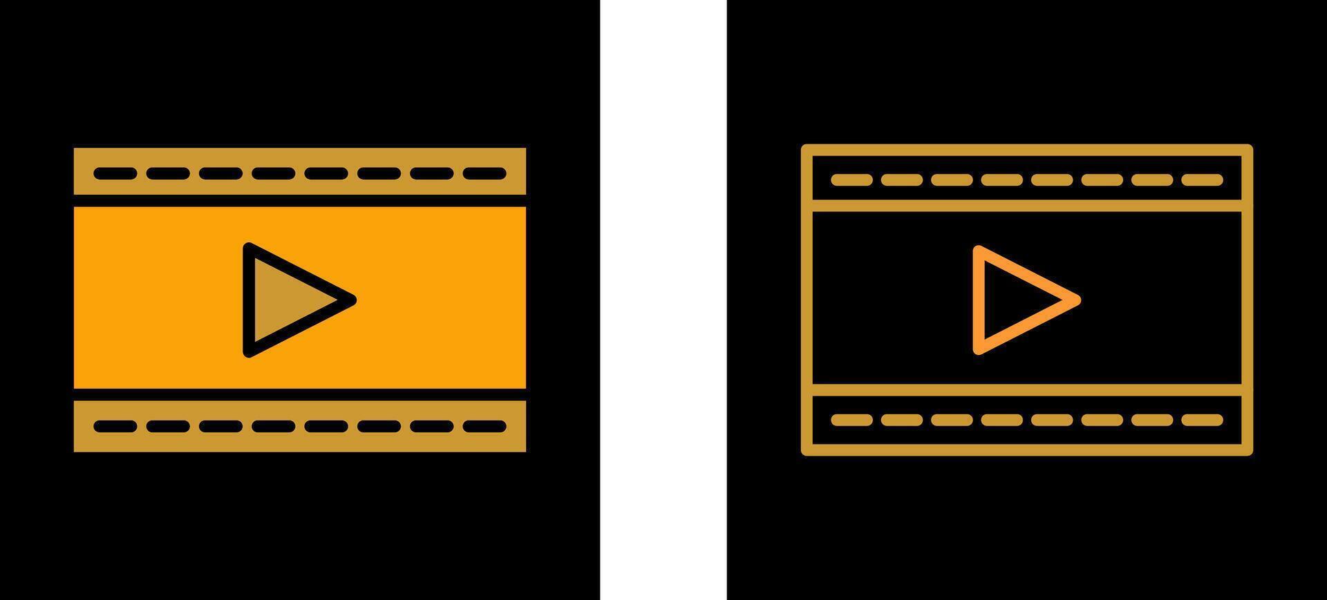 Video and Animation Vector Icon