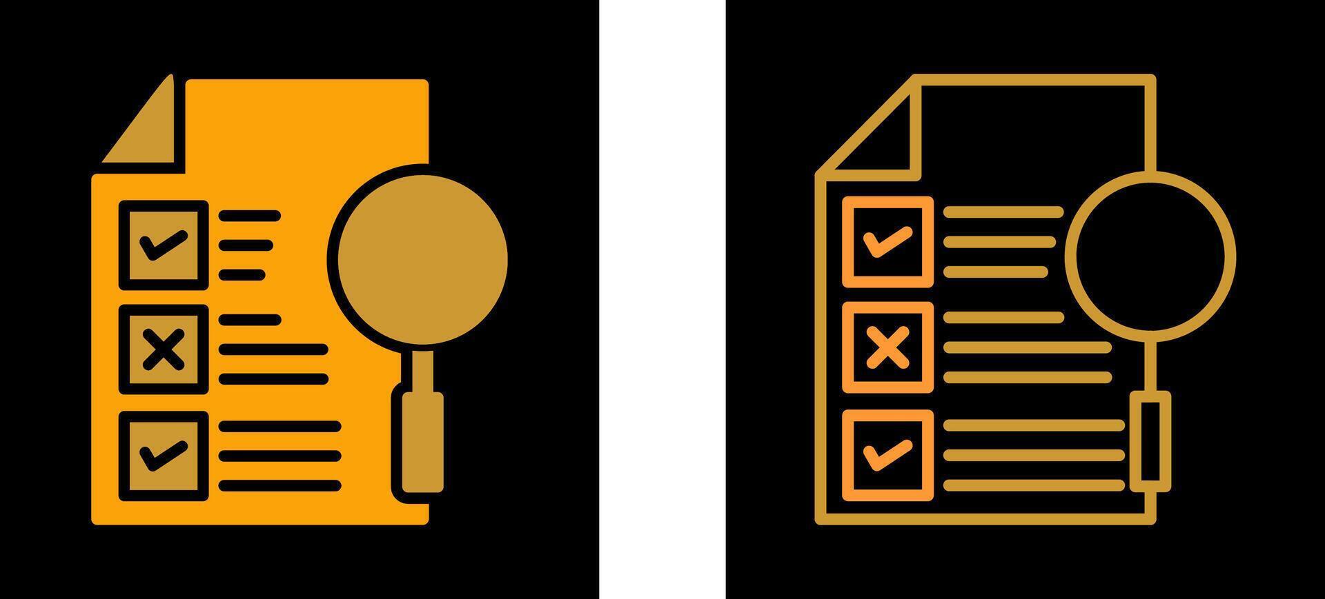 Case Study Vector Icon
