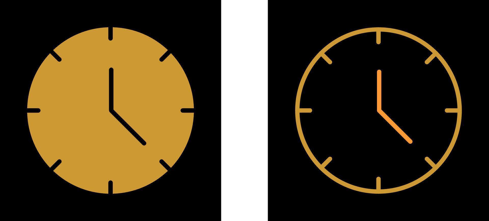 Clock Vector Icon
