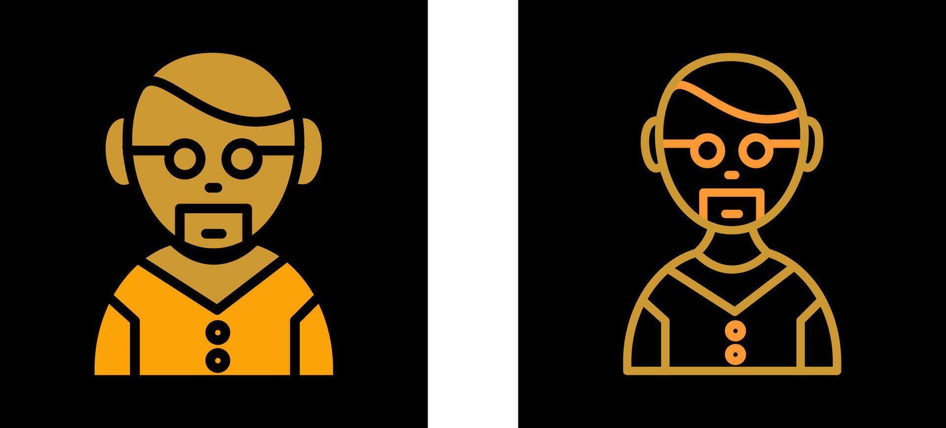 Male Professor Vector Icon