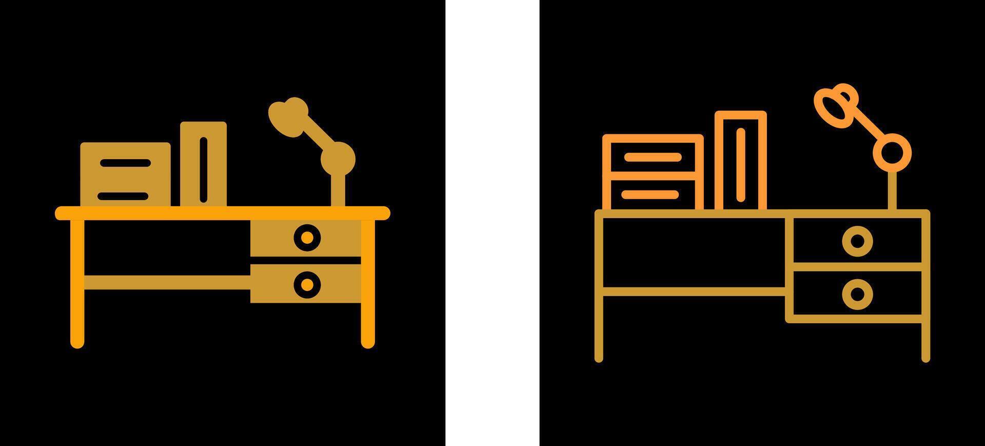 Desk Vector Icon