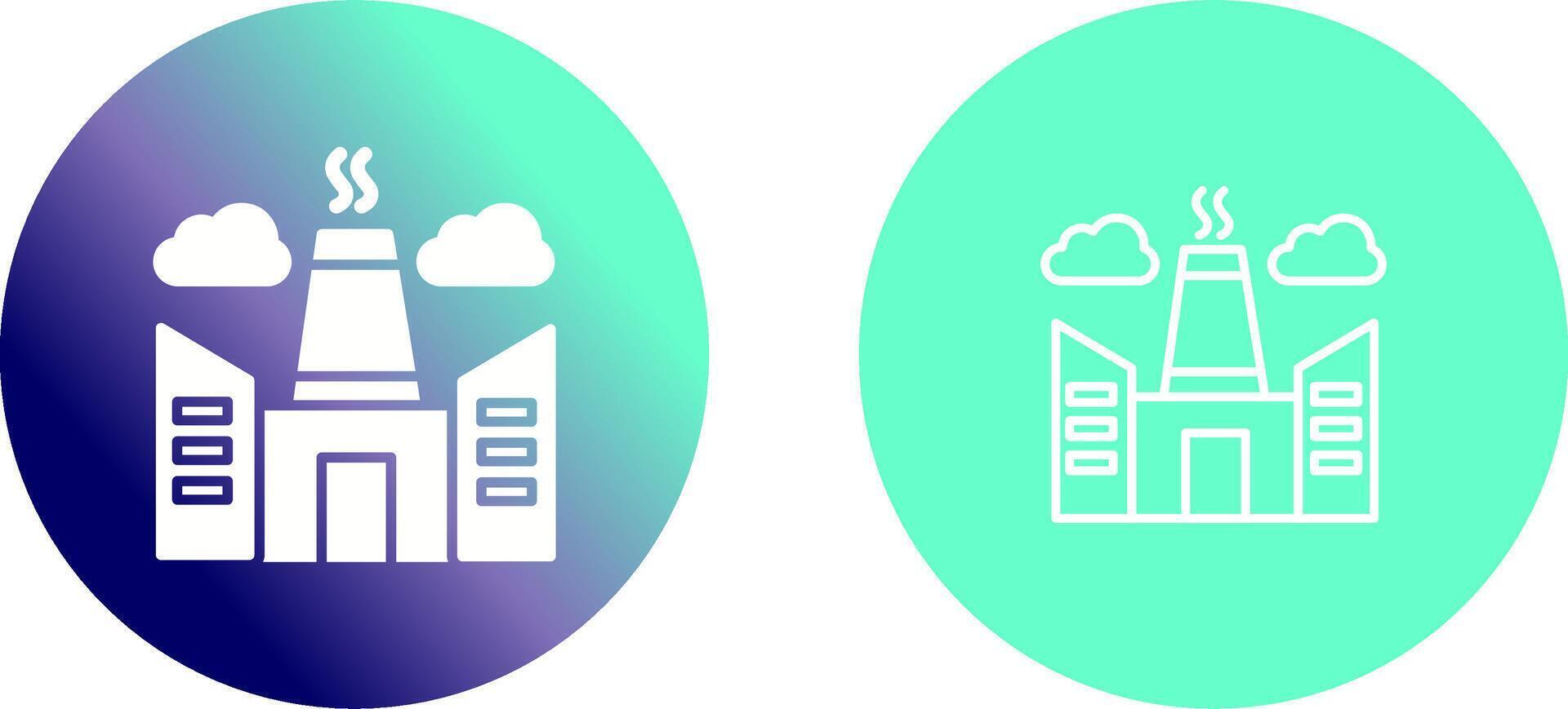 Factory Vector Icon